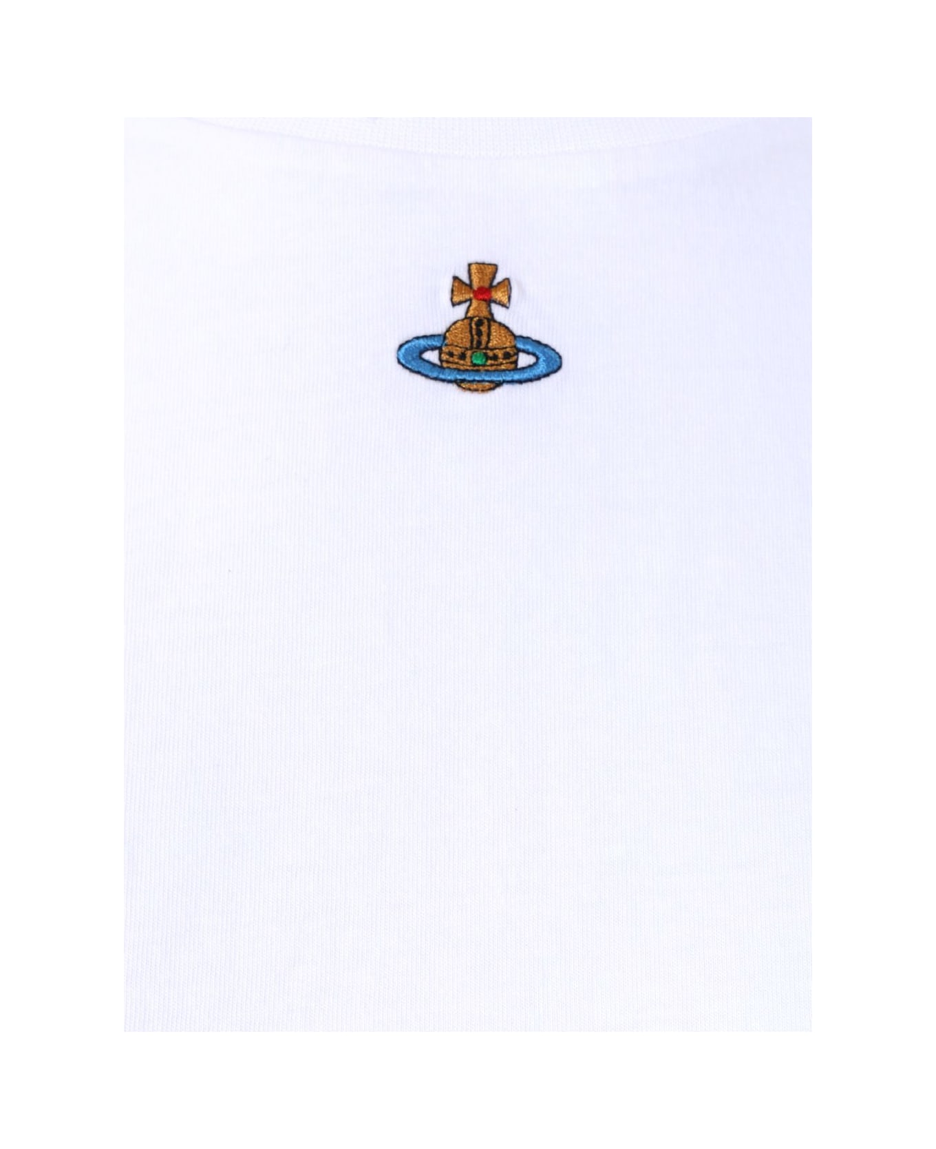Vivienne Westwood Classic T-shirt With 
orb
 - White