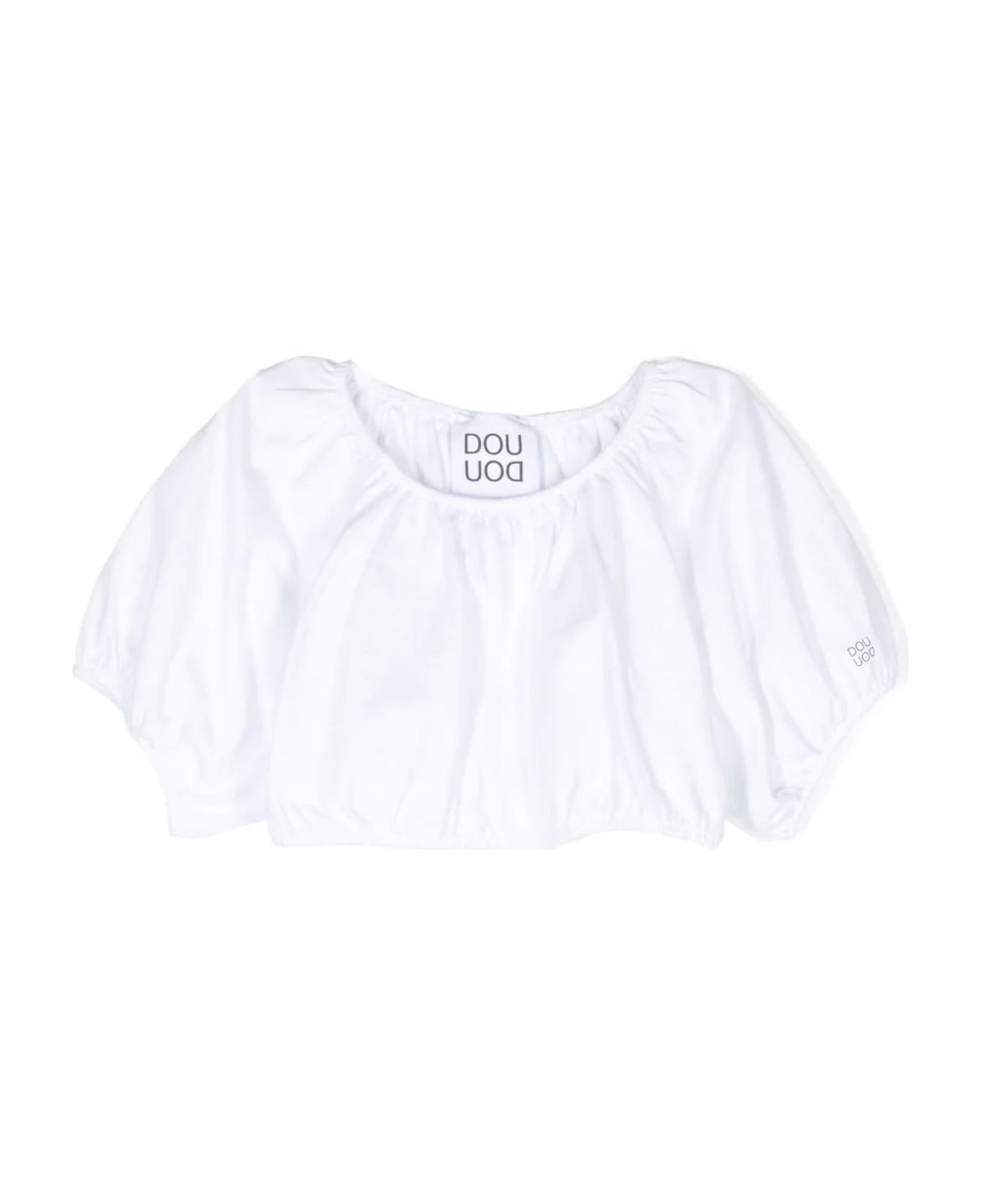 Douuod Dou Dou T-shirts And Polos White - White Tシャツ＆ポロシャツ