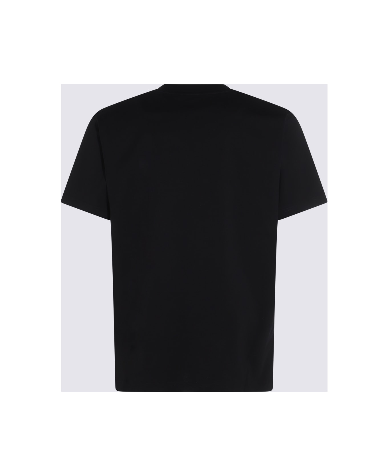 Moschino Black Cotton T-shirt - Black