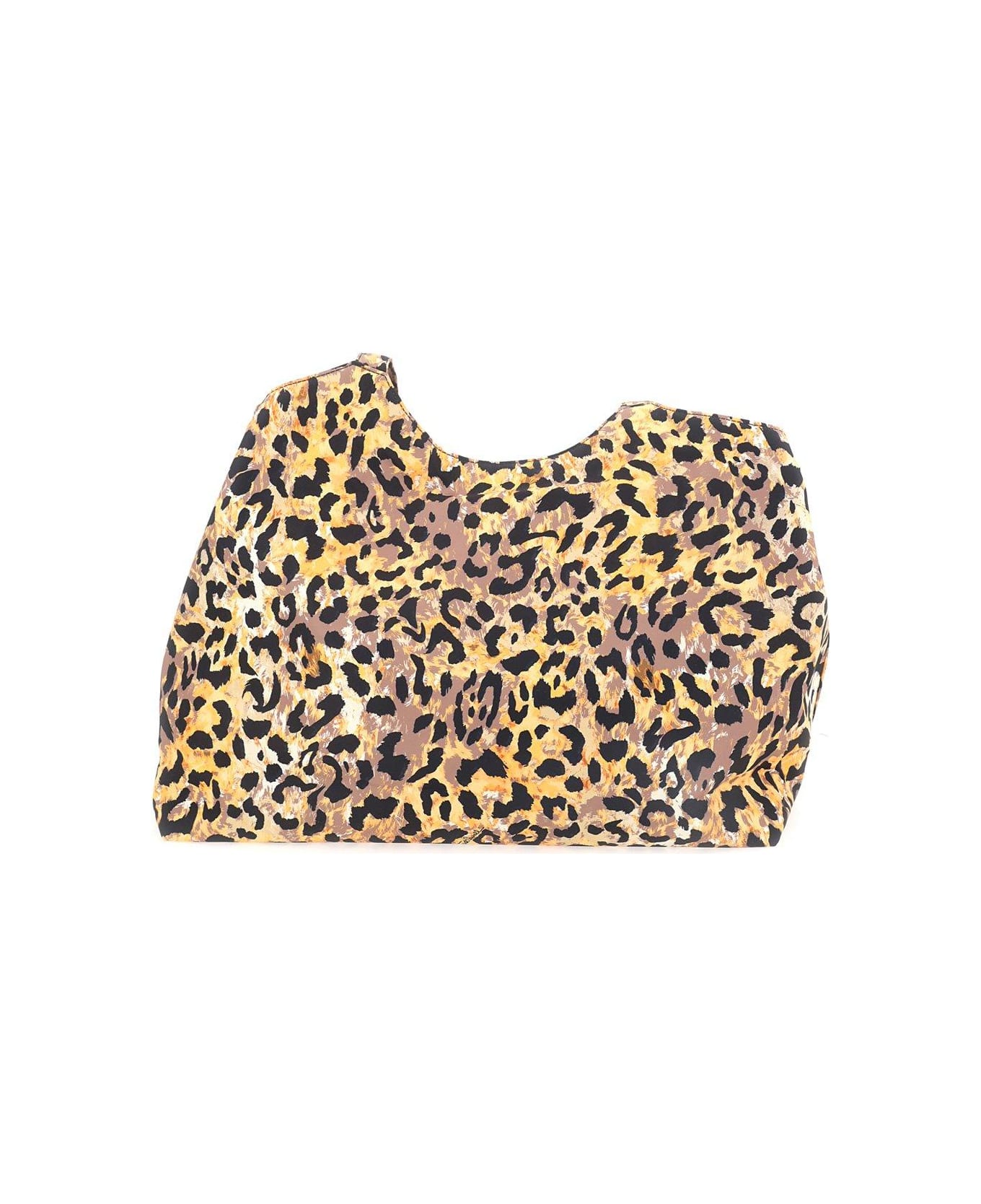 Just Cavalli Leopard Print Shoulder Bag - MultiColour トートバッグ