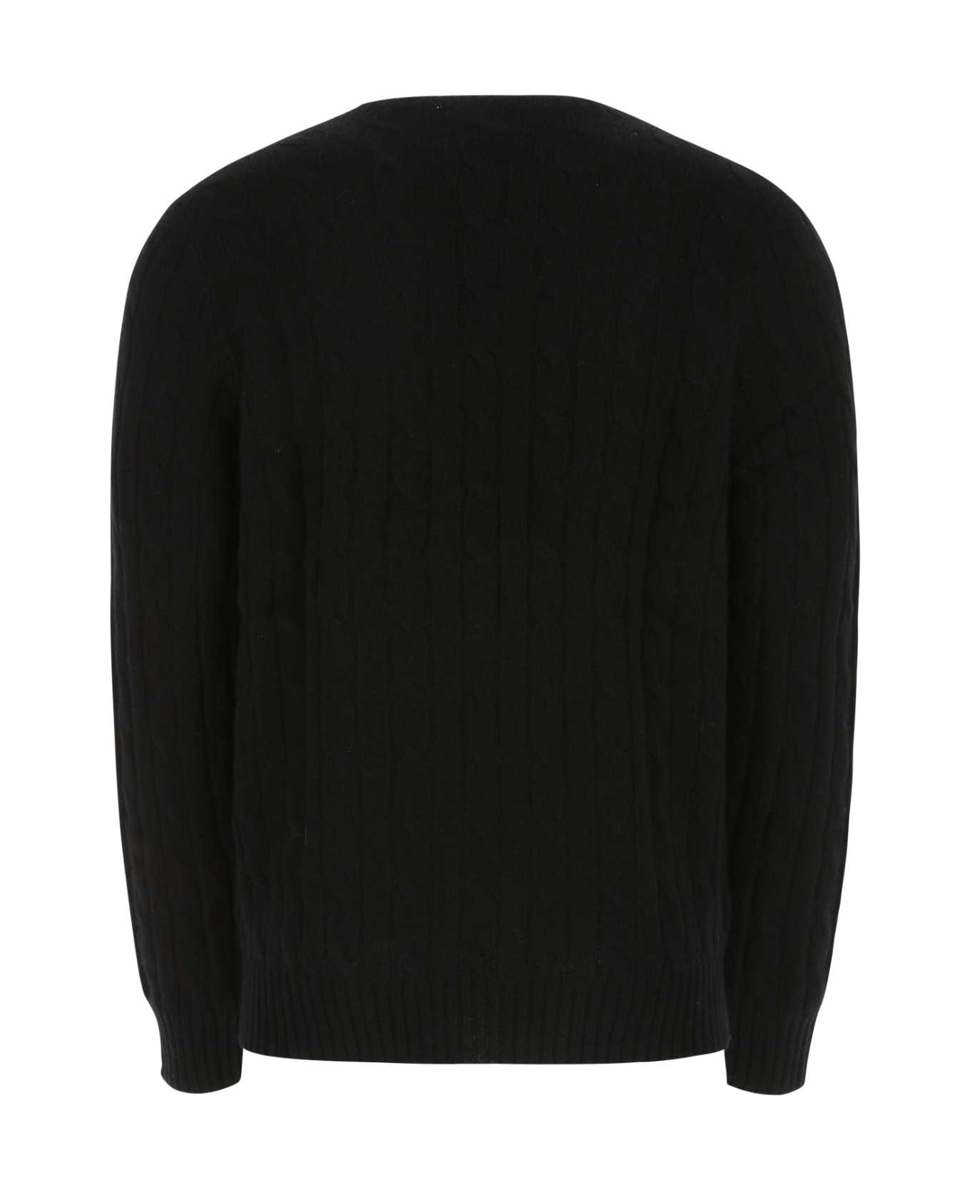 Polo Ralph Lauren Black Cashmere Sweater - 012