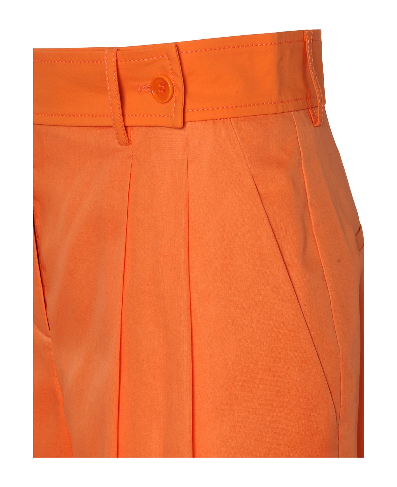 Alberta Ferretti Orange Pants - ORANGE