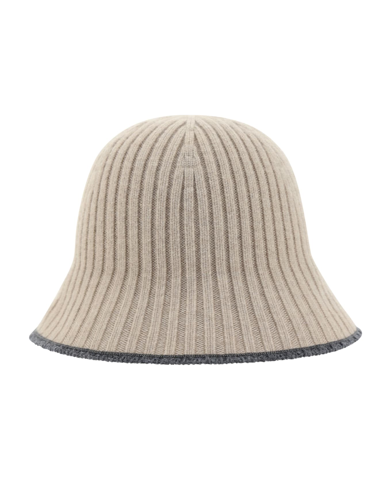 Brunello Cucinelli Bucket Hat - Camel Chiaro+piombo