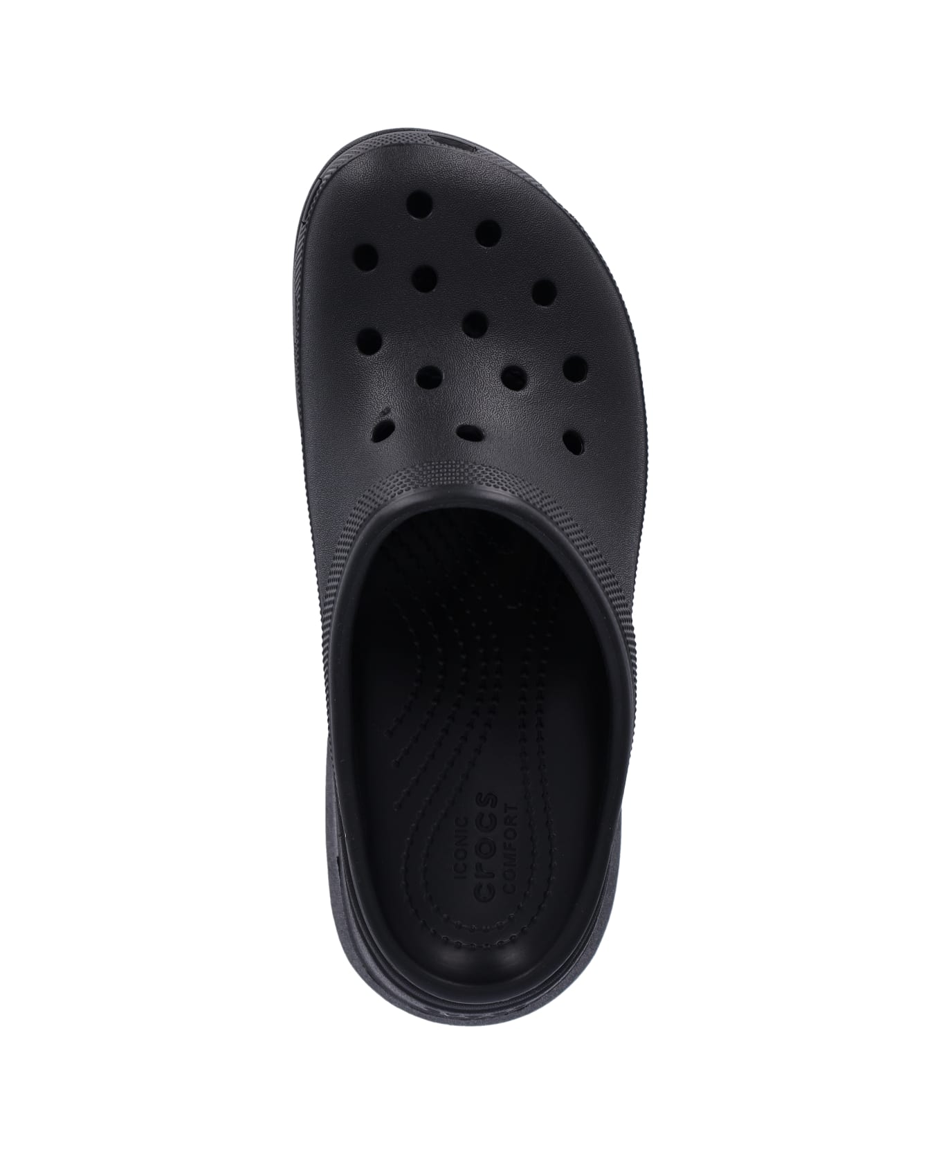 Crocs Mules Platform "siren" - Black  