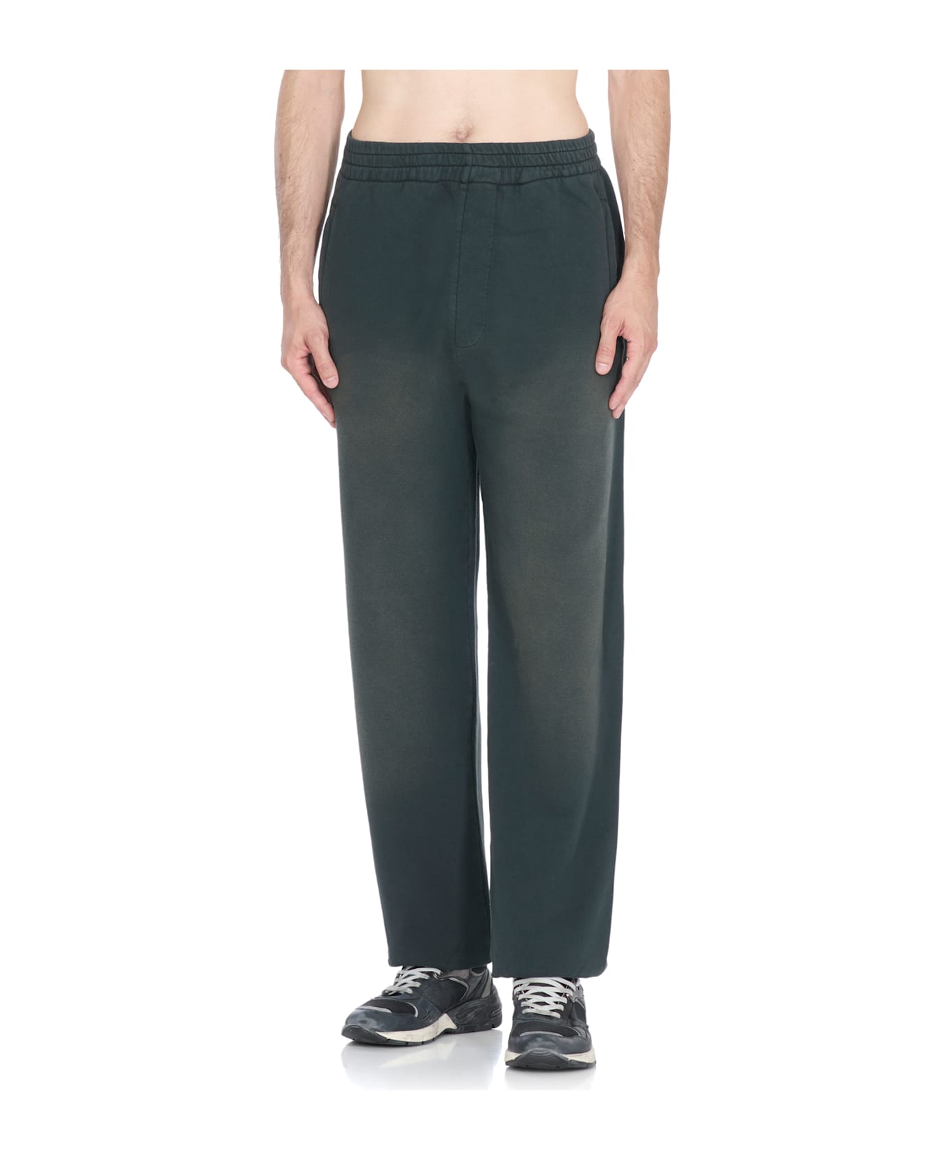 Golden Goose Cotton Pants - Black