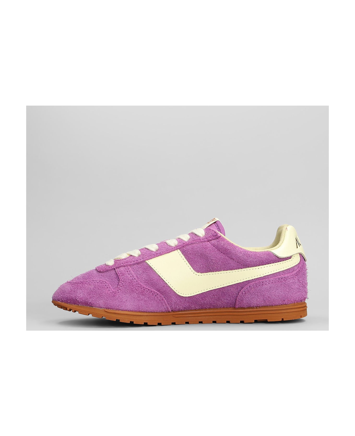 Autry Windspin Sneakers In Viola Suede - Viola