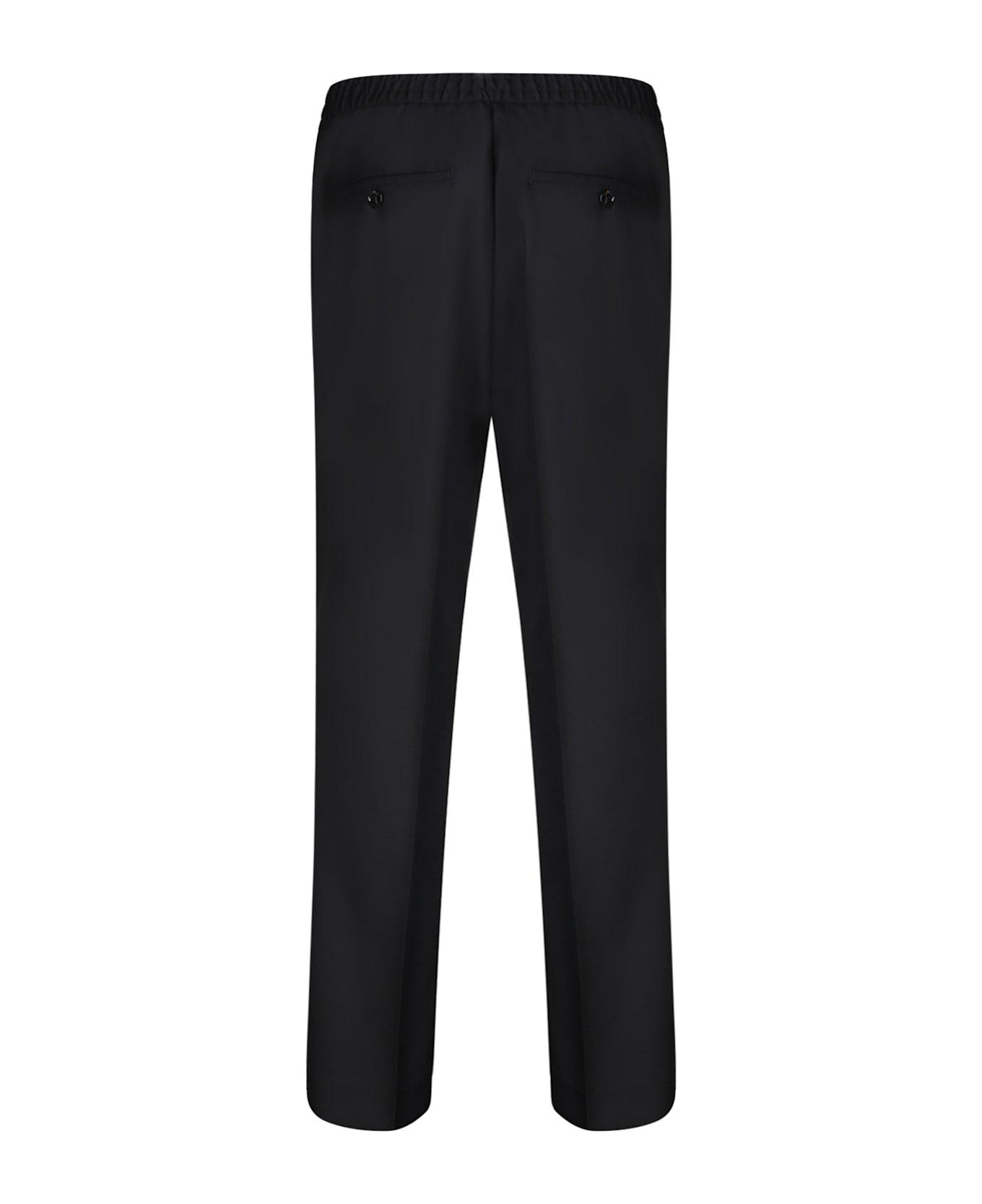 Ami Alexandre Mattiussi Paris Tailored Straight-leg Pants - Black