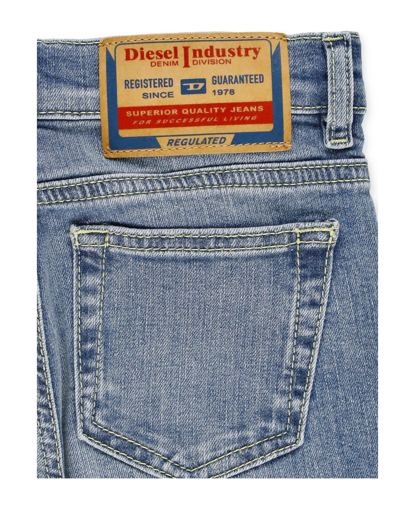 Diesel Cotton Shorts - Blue ボトムス