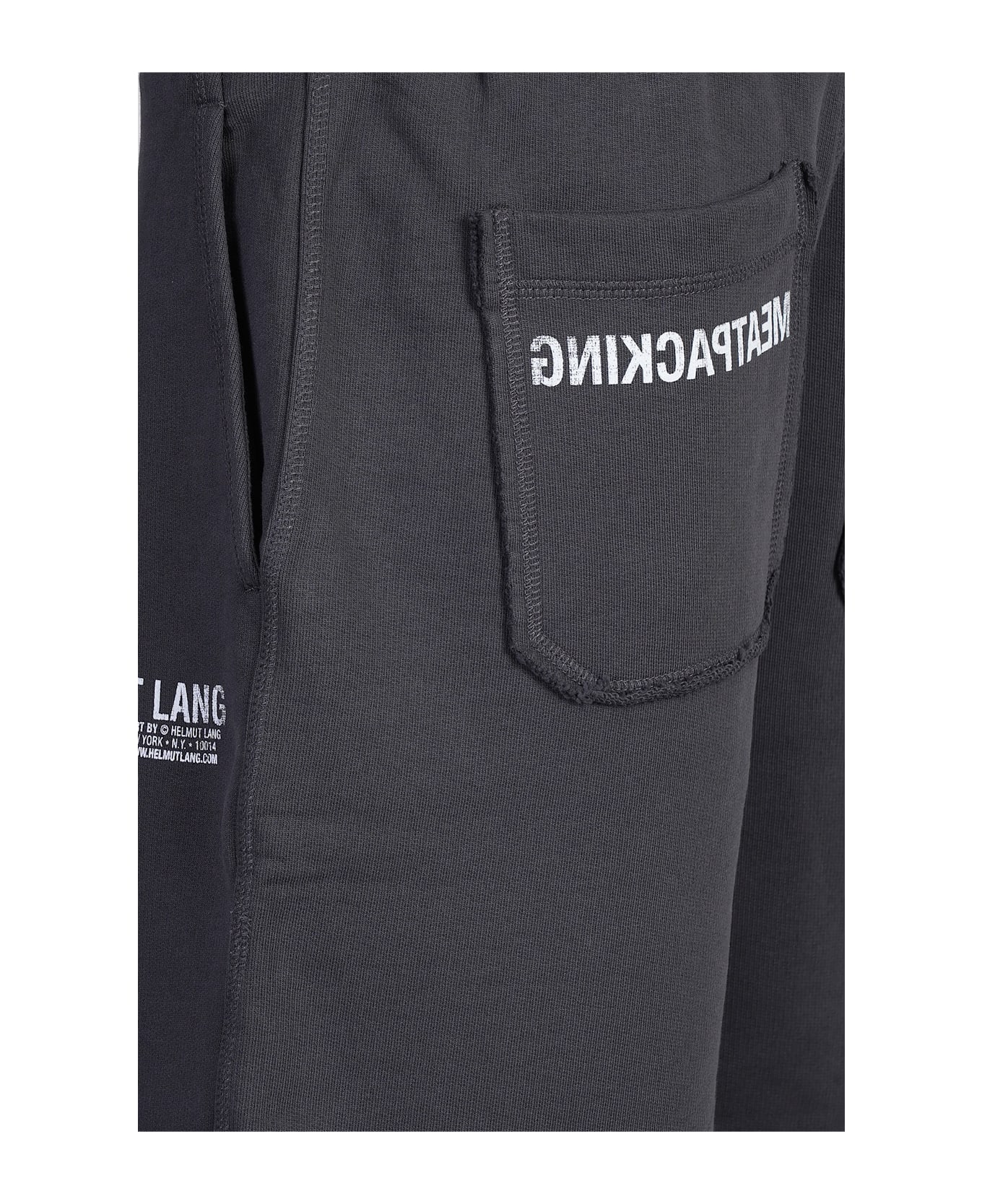 Helmut Lang Shorts In Grey Cotton - grey