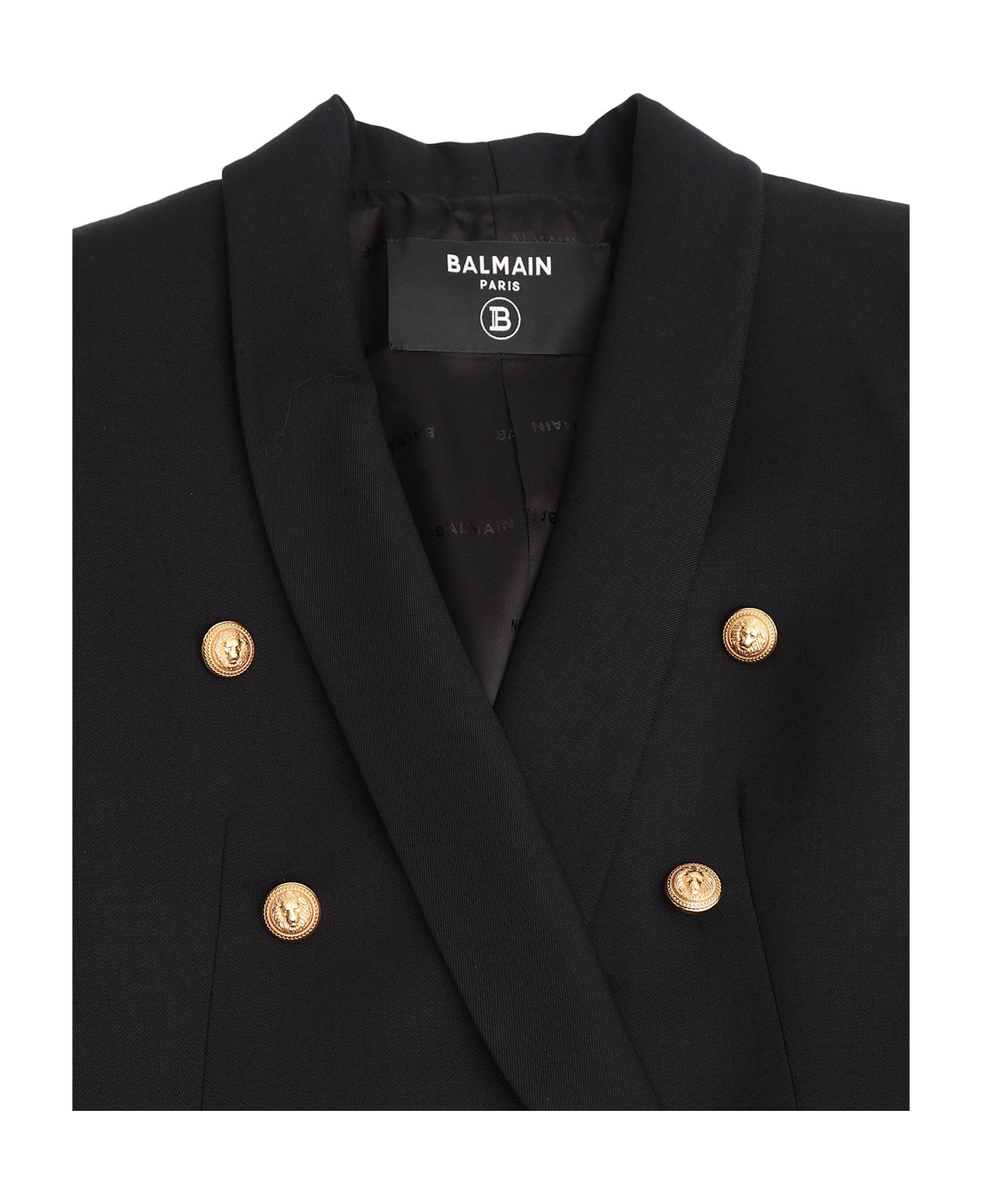 Balmain Suit Jacket - BLACK