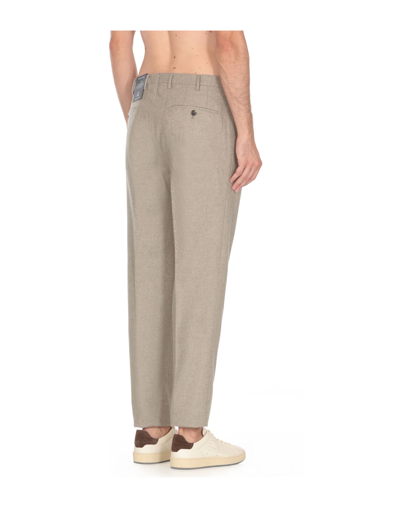 Incotex Virgin Wool Pants - Grey