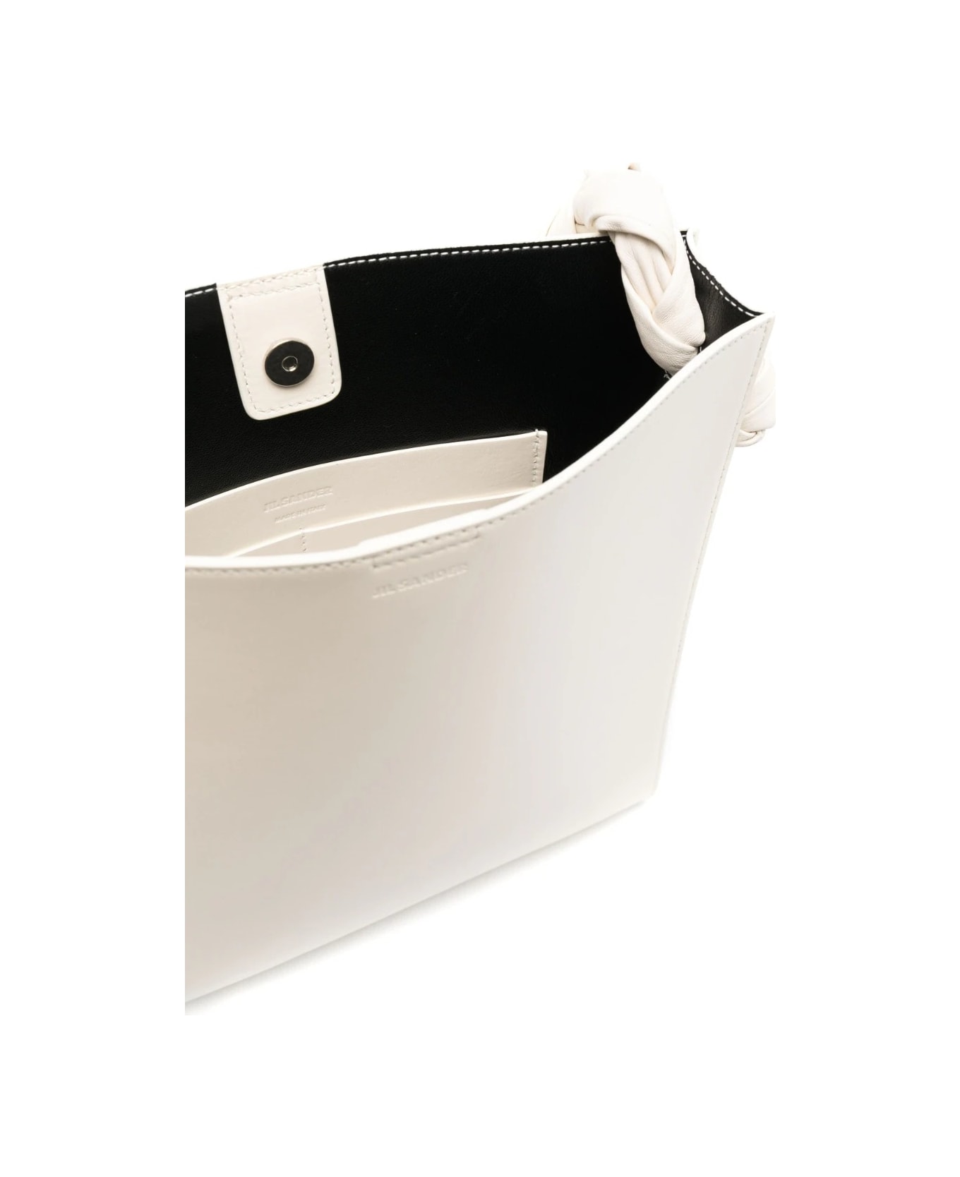 Jil Sander Natural Medium Tangle Shoulder Bag | italist