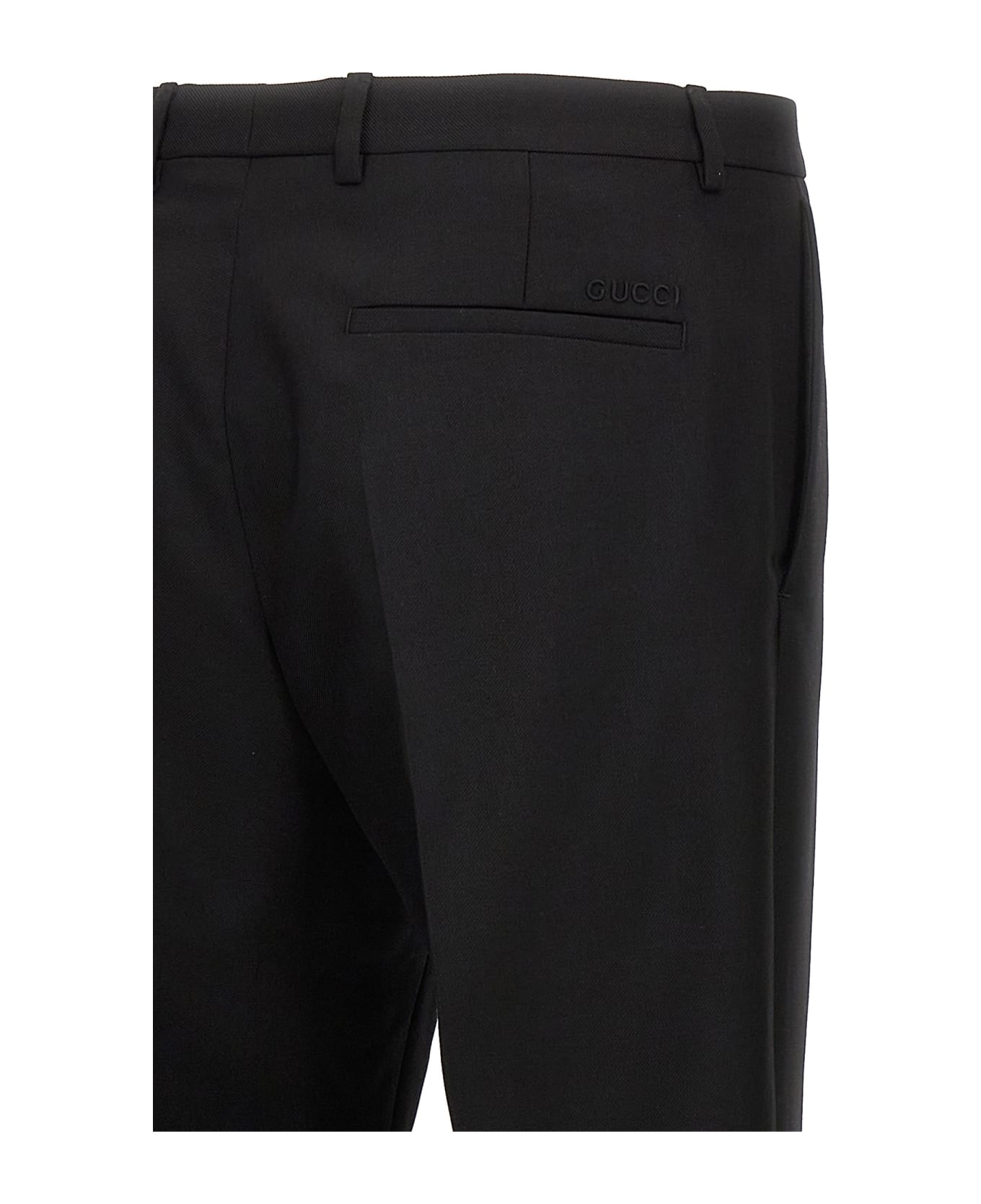 Gucci 
twill
 Pants - Black
