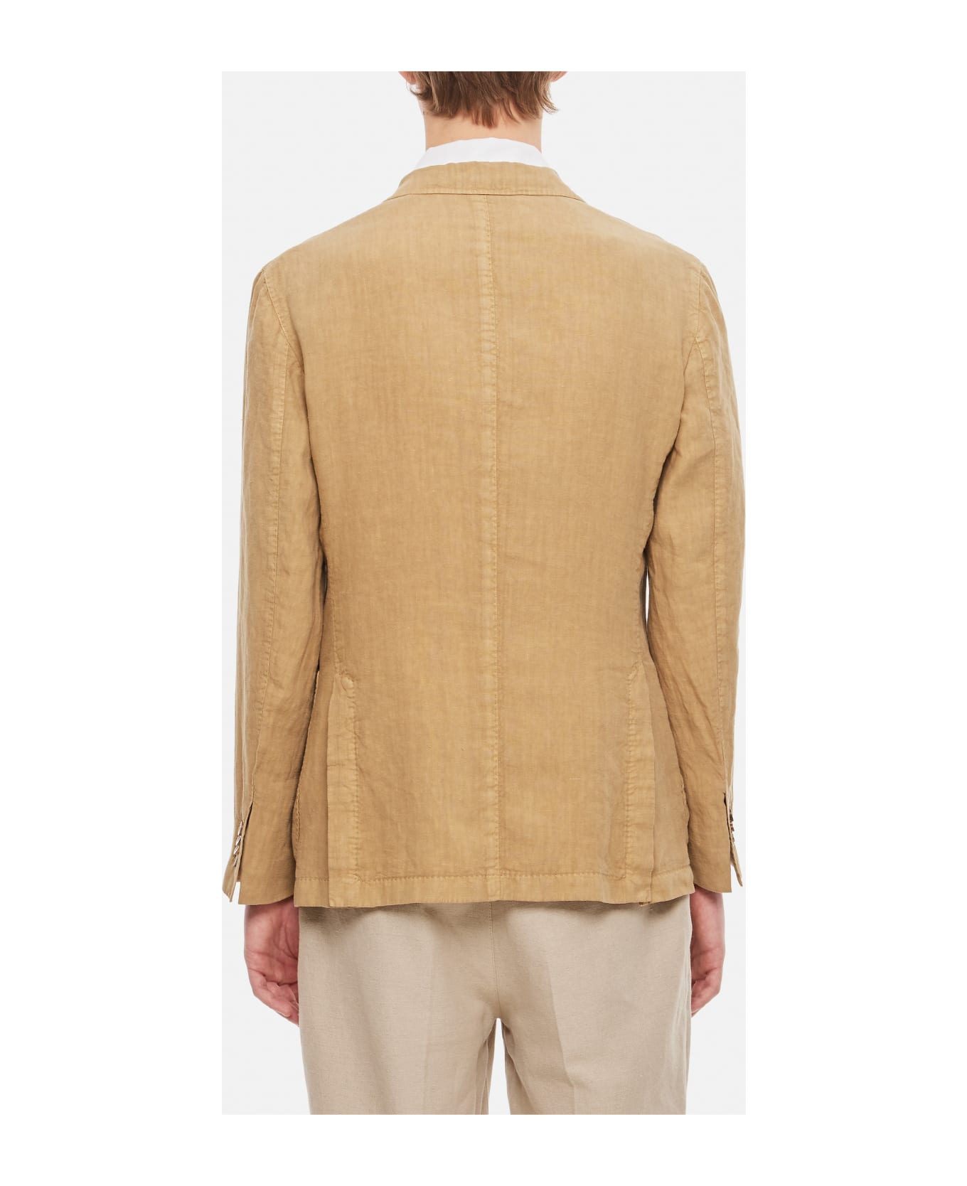 Boglioli Single-breasted Jacket - Beige