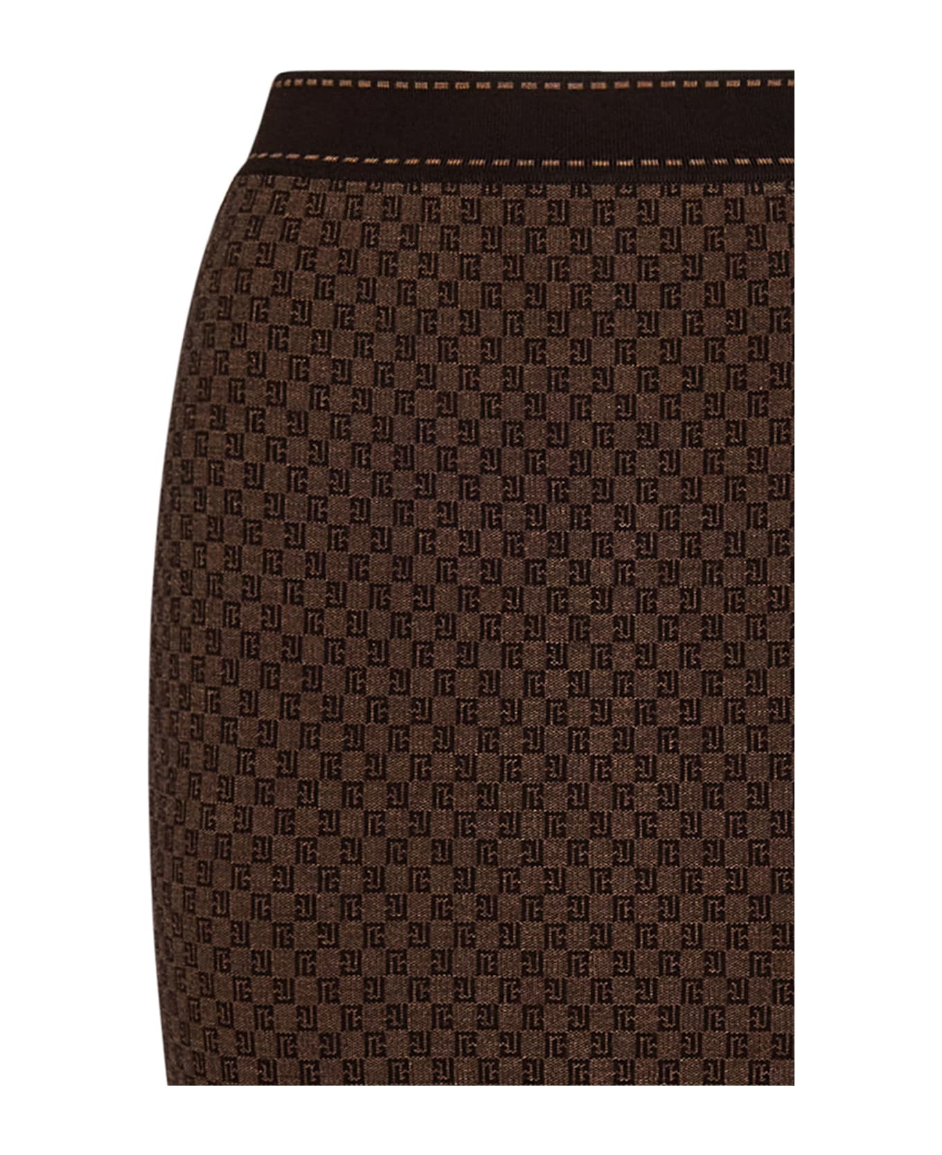 Balmain Mini Skirt - Marrone