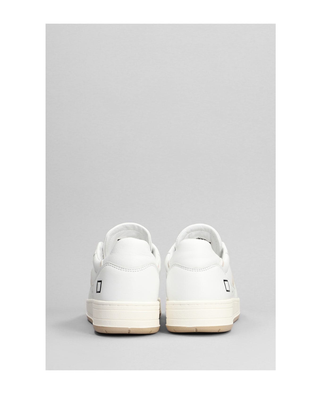 D.A.T.E. Court 2.0 Sneakers In White Leather D.A.T.E. スニーカー