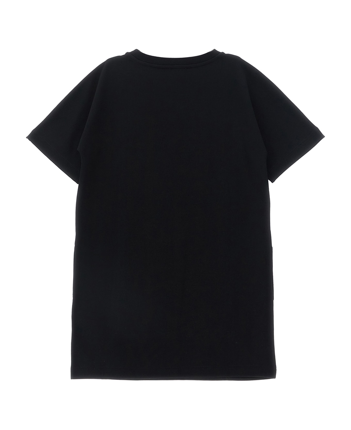 Moschino Logo Print Dress - Black  