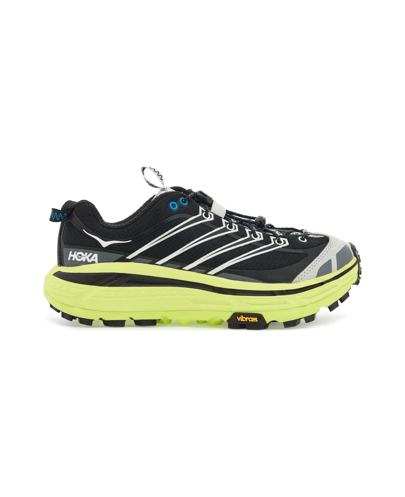 Hoka Mafate Three2 - Bhk Black / Hoka Citrus