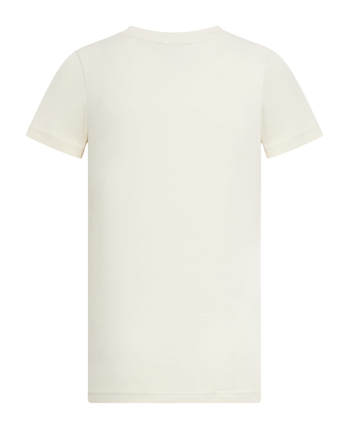 A.P.C. T-shirt With Logo Embroidery - Taj Blanc Casse Bleu