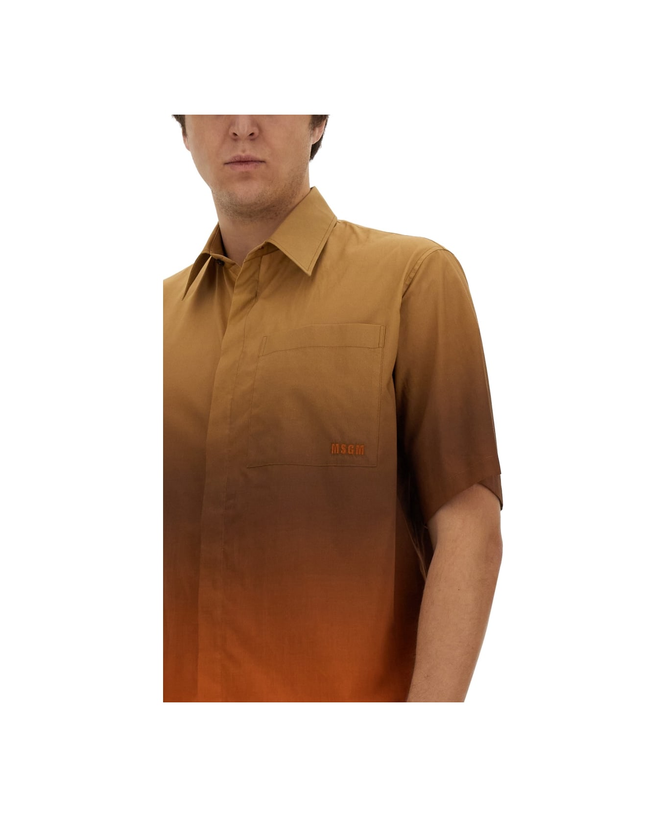 MSGM Cotton Shirt - MULTICOLOUR