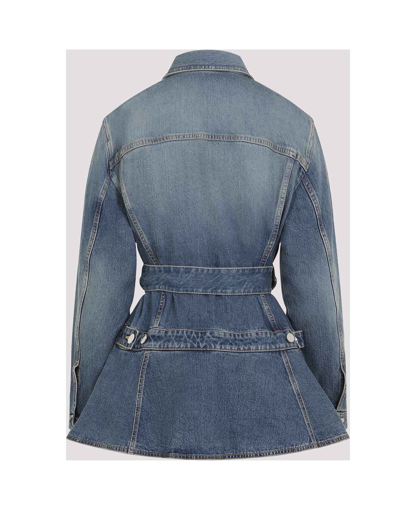 Alaia Alaïa Flare Jacket - Bleu Vintage