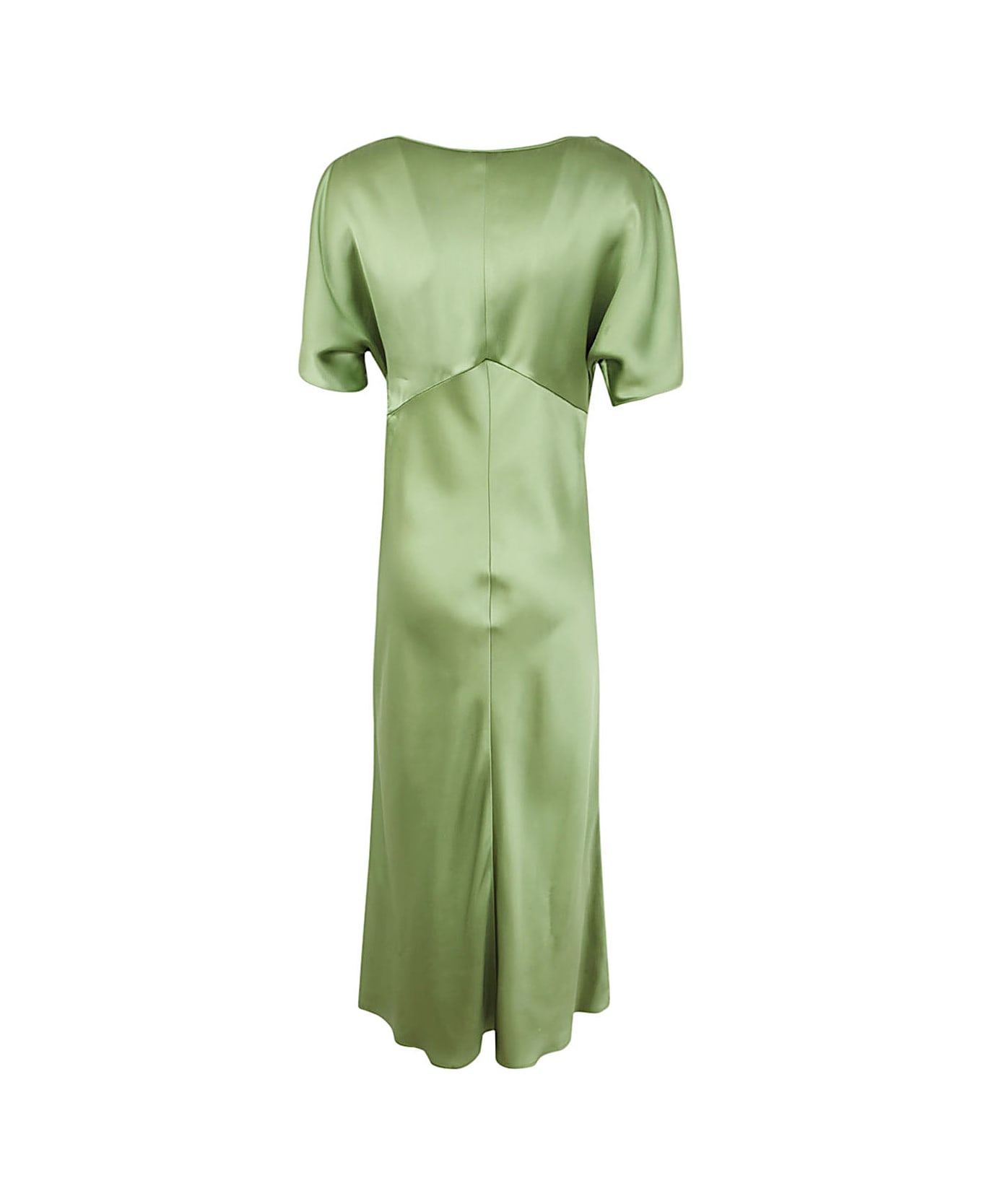 N.21 Short Sleeves Long Dress - Sage ワンピース＆ドレス