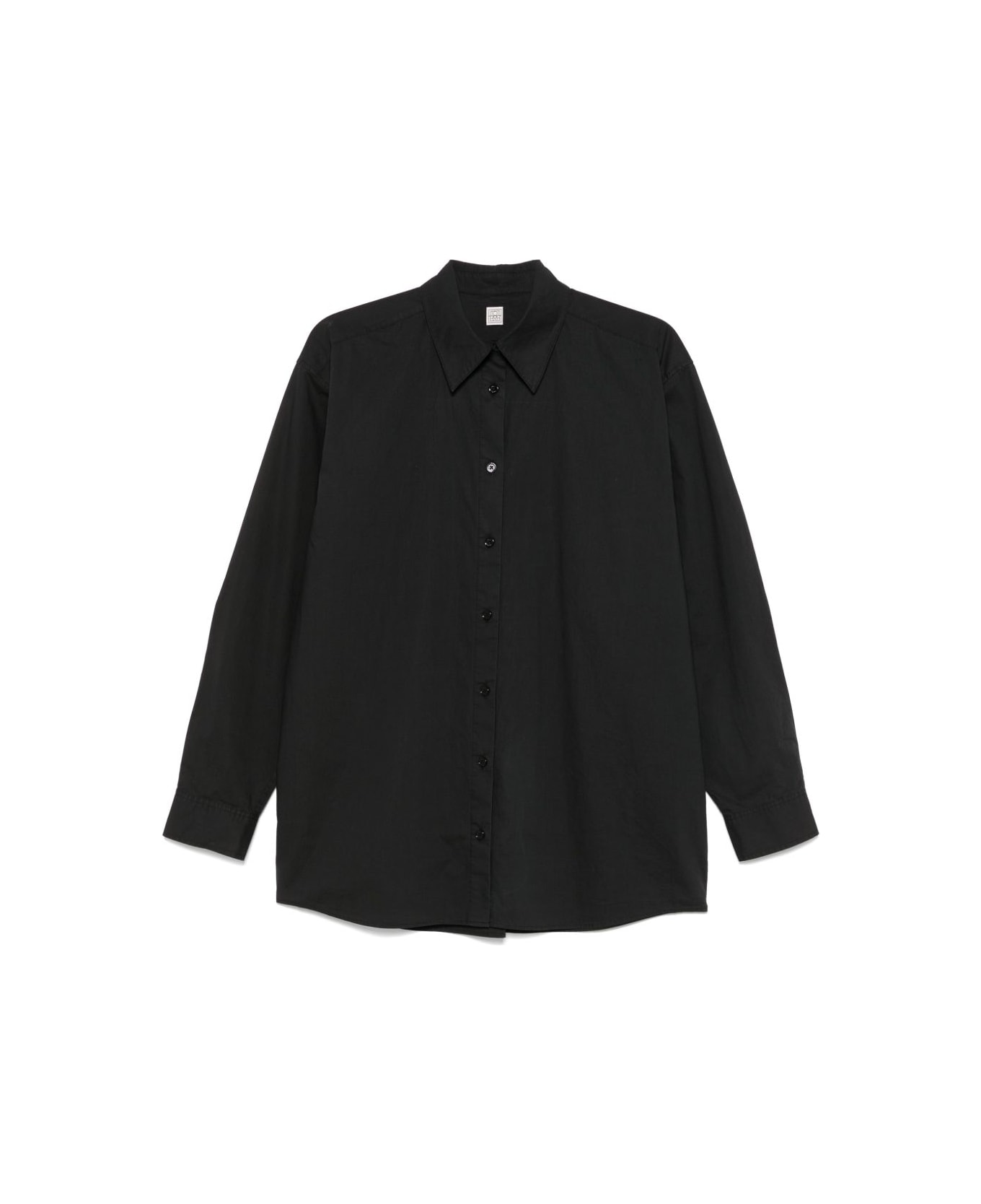 Totême Organic Cotton Shirt - Black