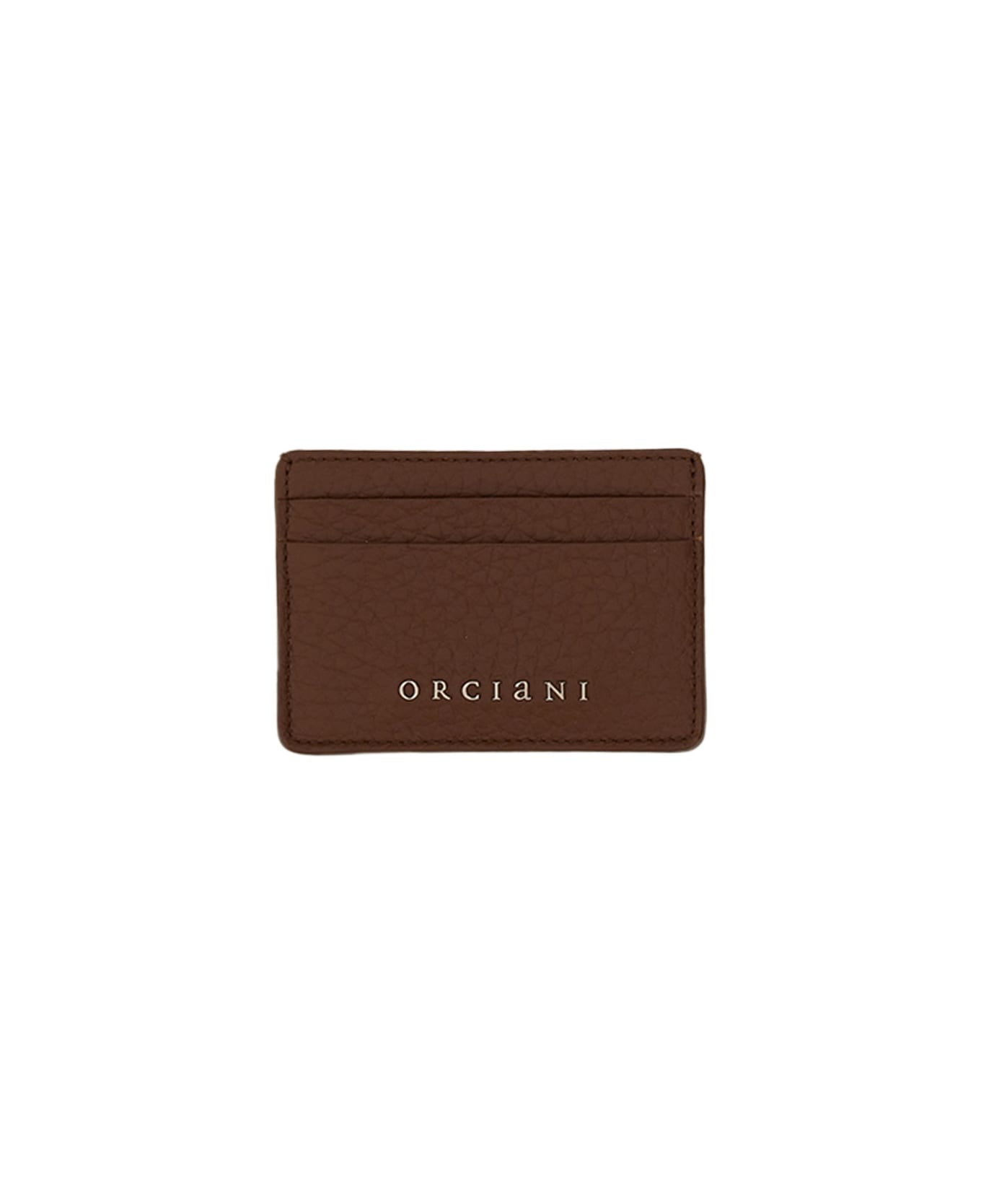 Orciani Soft Card Holder - BROWN