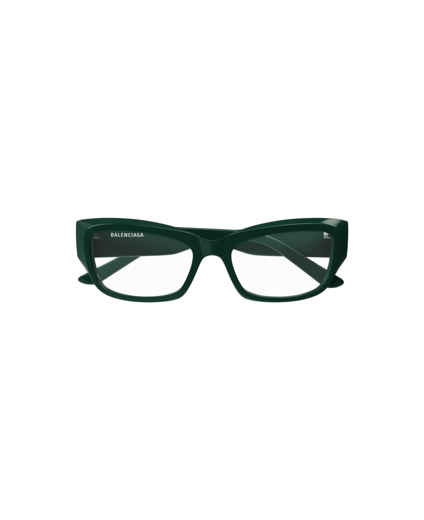 Balenciaga Eyewear Bb0399o-004green-green-transparent - GREEN-GREEN-TRANSPARENT