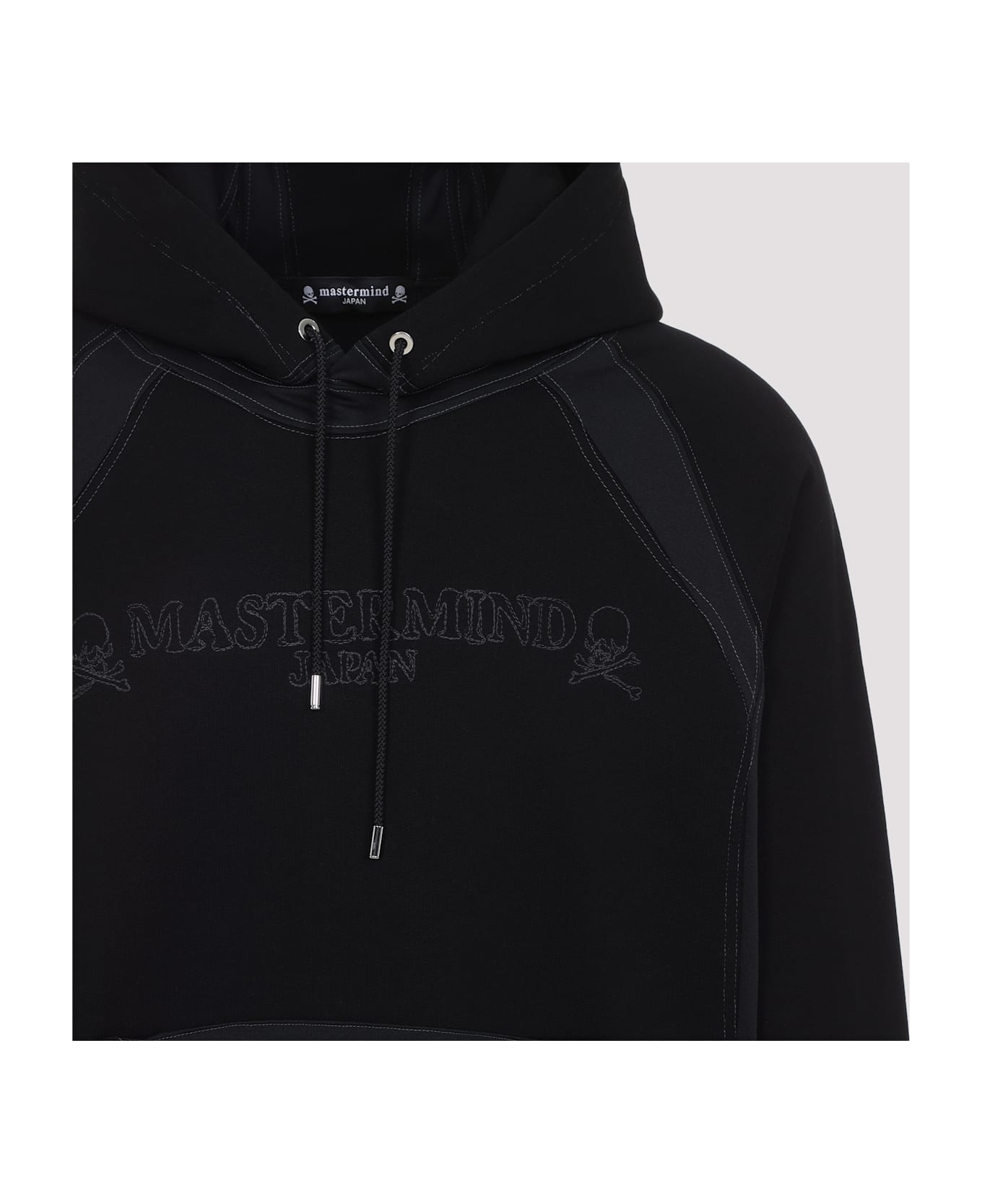 Mastermind Japan Stichwork Hoodie - Black