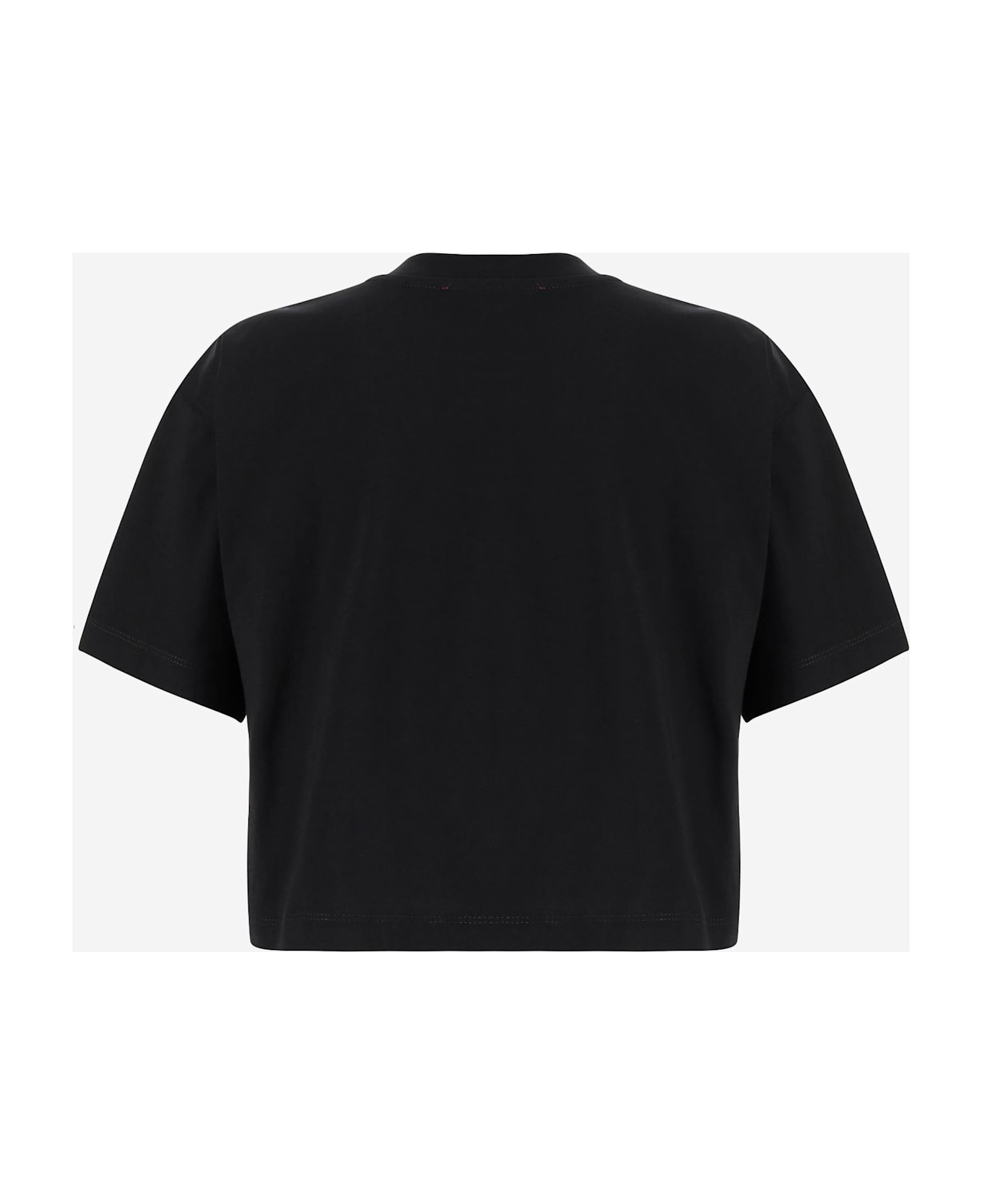 Diesel Tixan Cotton T-shirt With Logo - Black