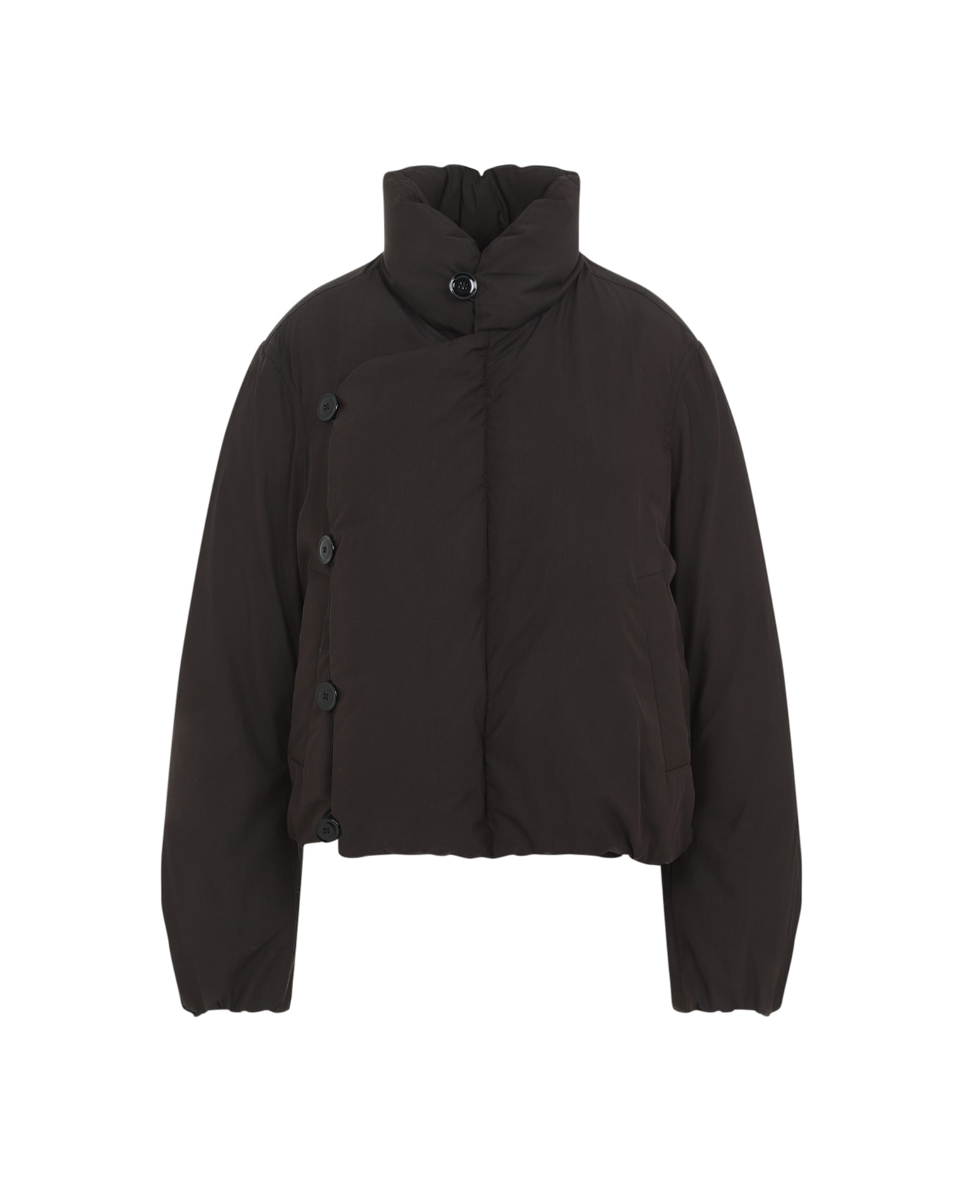 Lemaire Short Puffer Blouson - Espresso