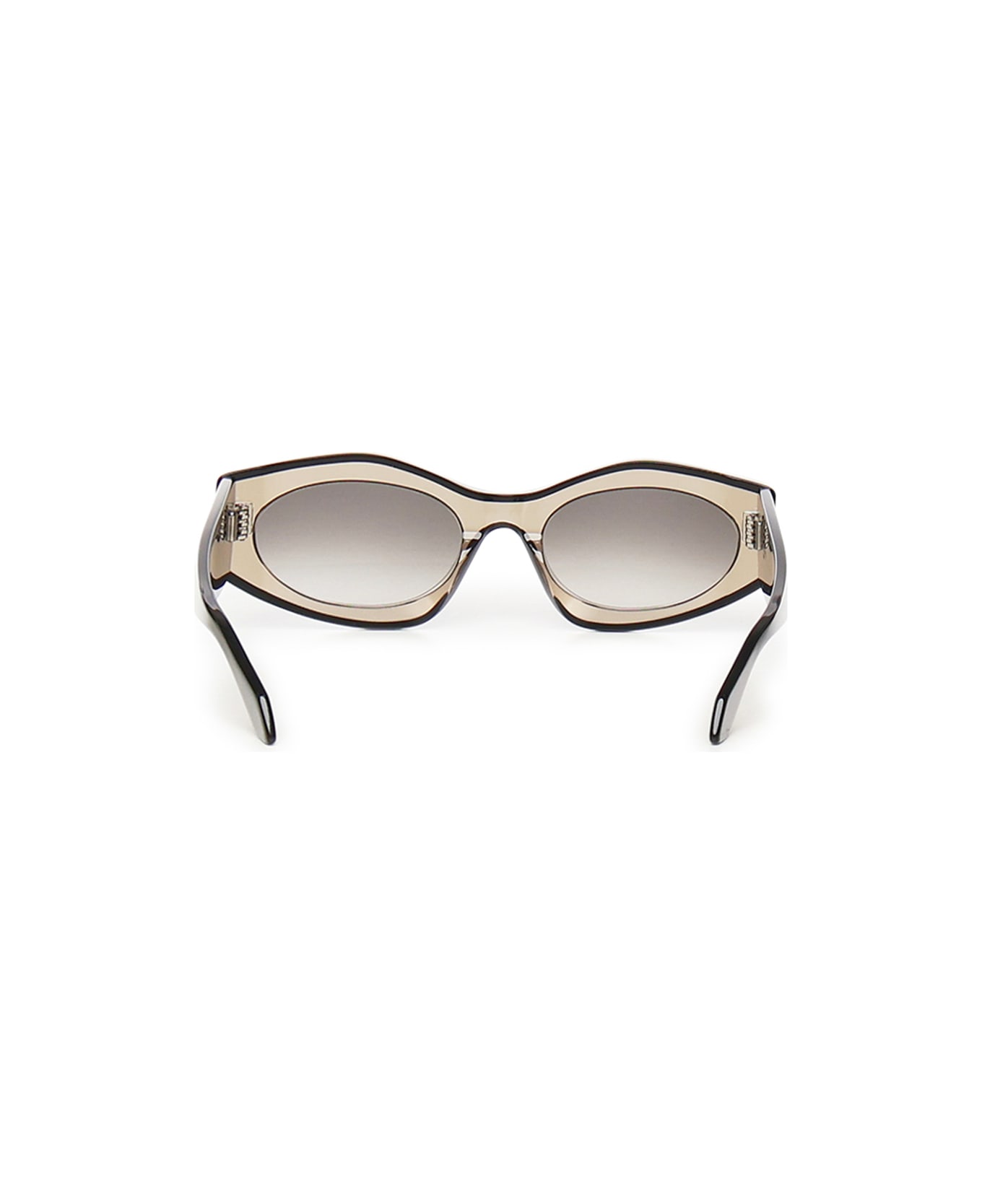 Alaia Cat-eye Sunglasses - BROWN-BLACK-GREY