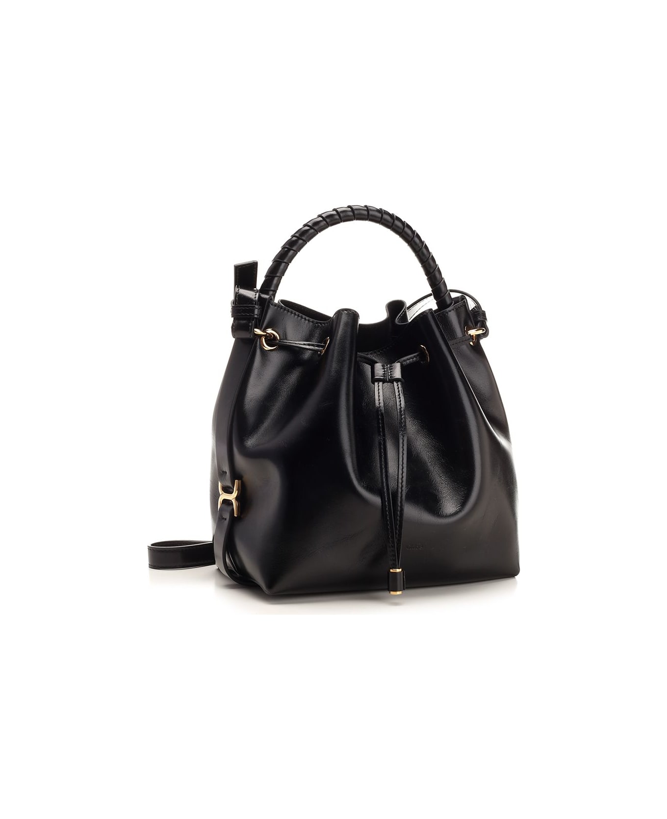 Chloé 'marcie' Bucket Bag - Black