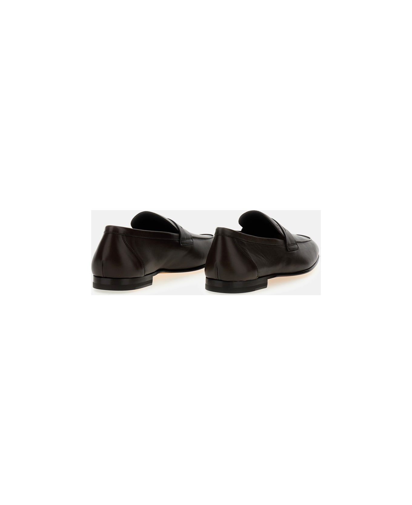 Tod's Leather Loafers - Brown
