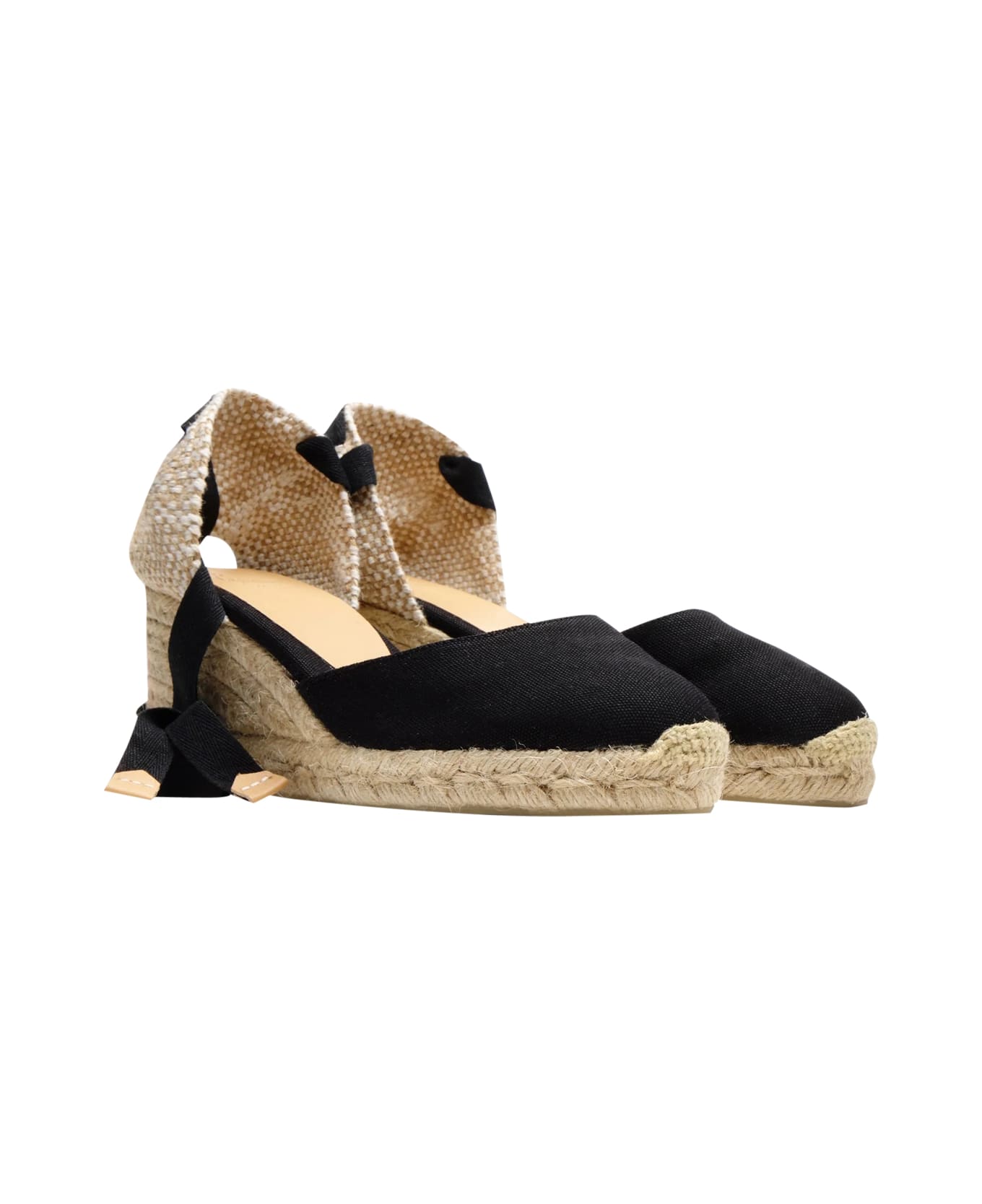 Castañer Carina Wedges - Black