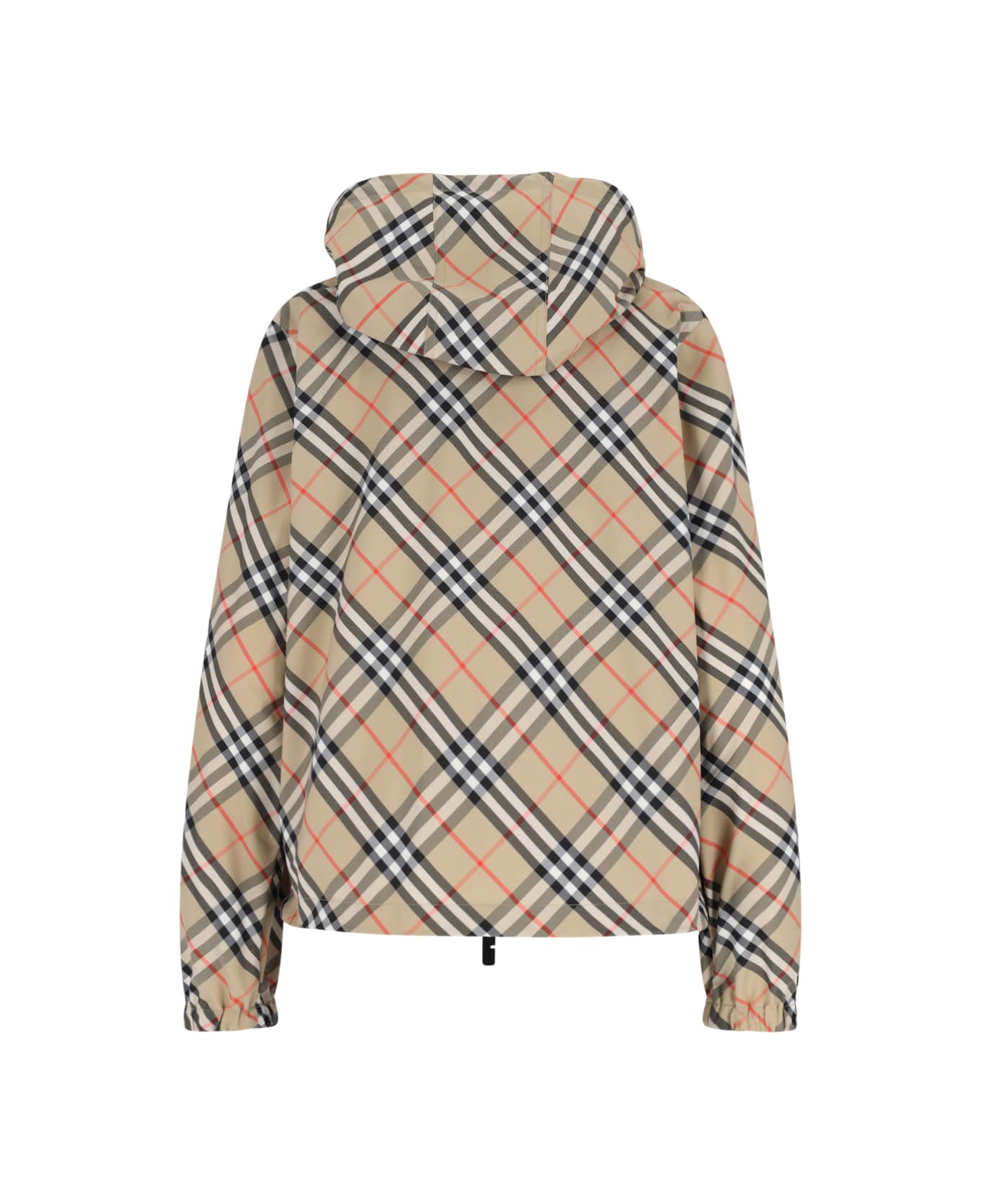 Burberry 
check
 Waterproof Jacket - SAND IP CHECK