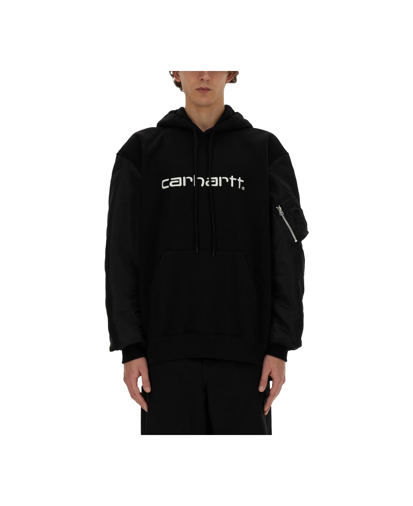 Junya Watanabe Man X Carhartt Sweatshirt - BLACK フリース
