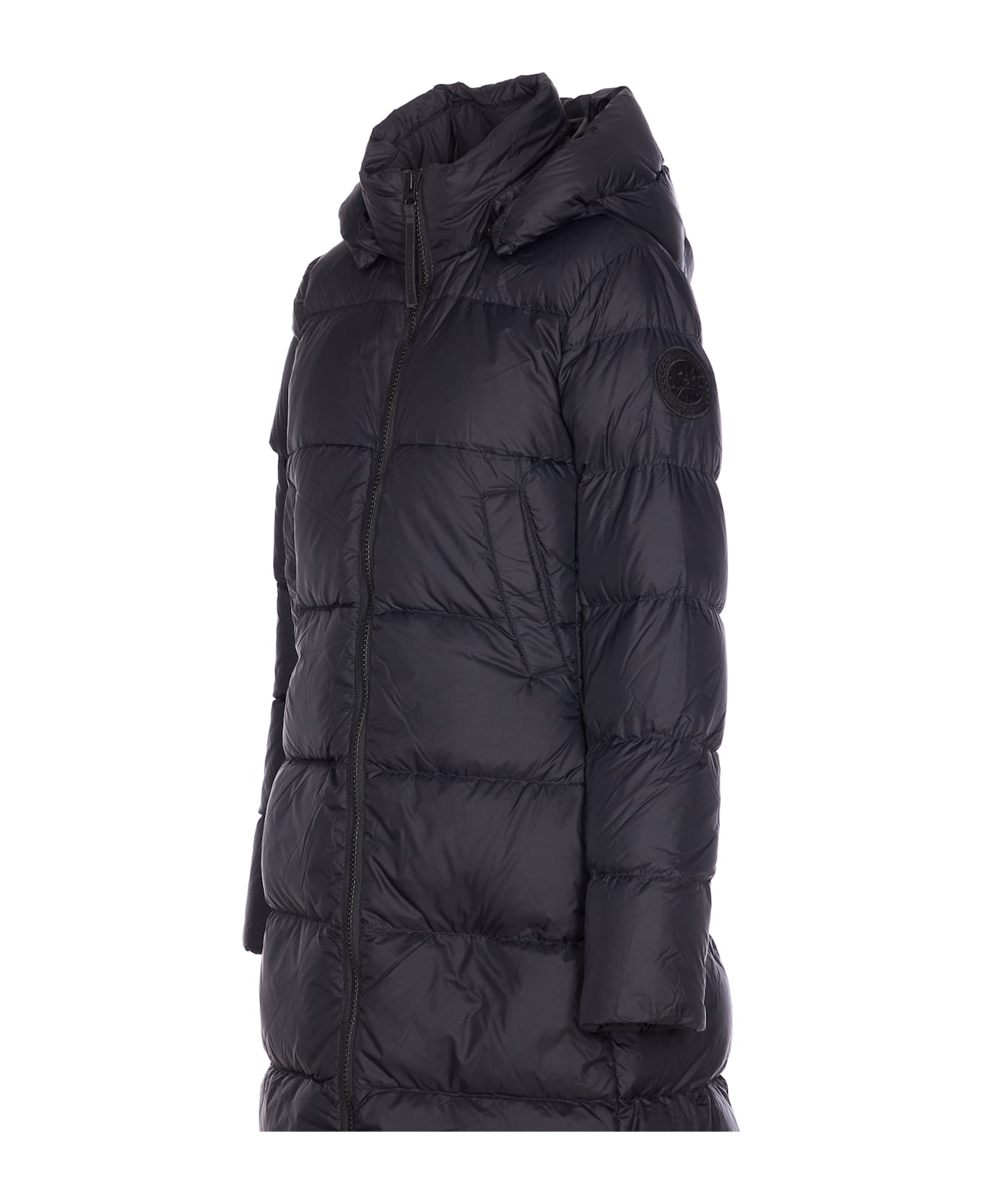 Canada Goose Mystique Long Down Jacket - Black