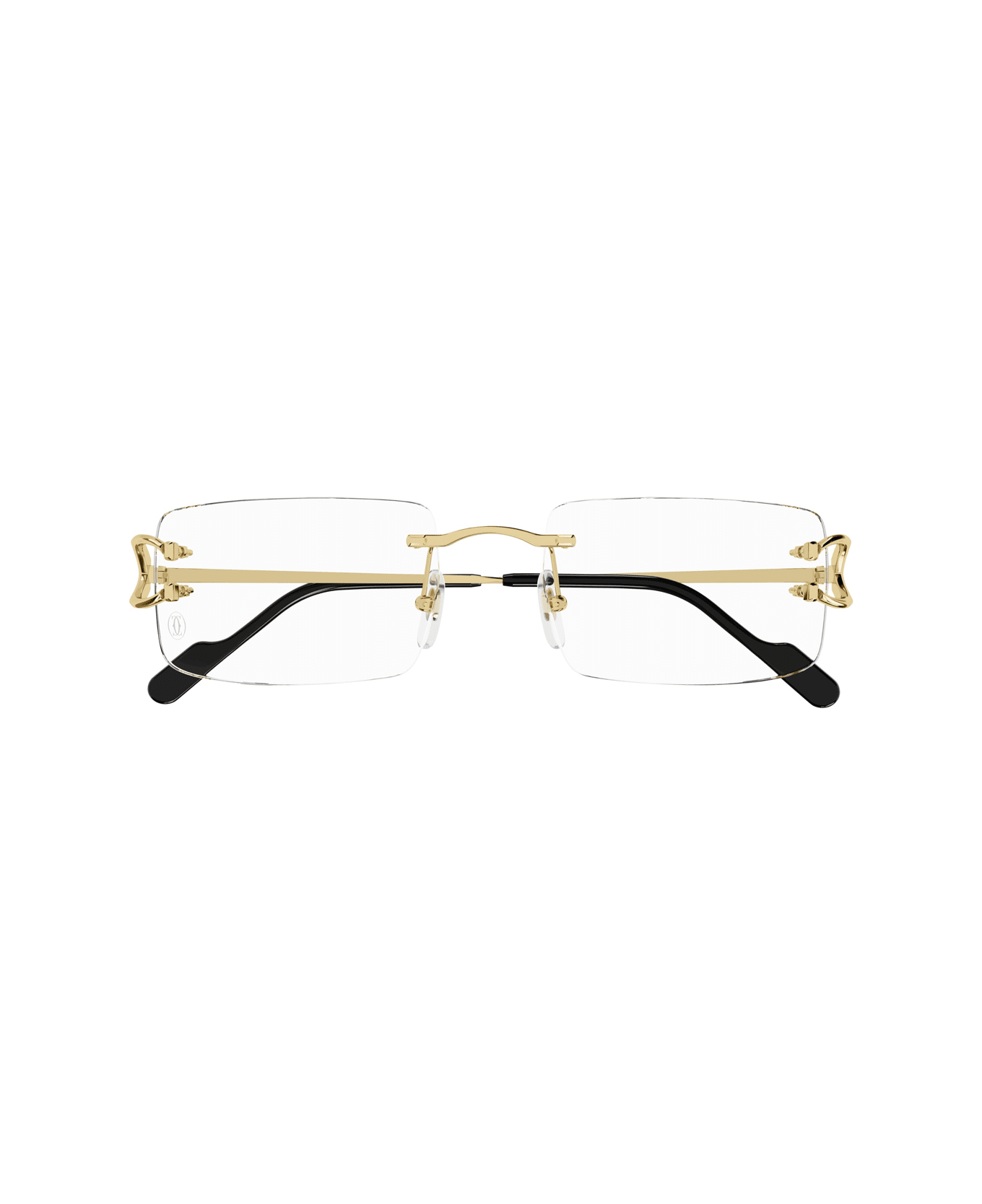 Cartier Eyewear Cartier Ct0488o Décor C Classique 001 Gold Glasses - Oro