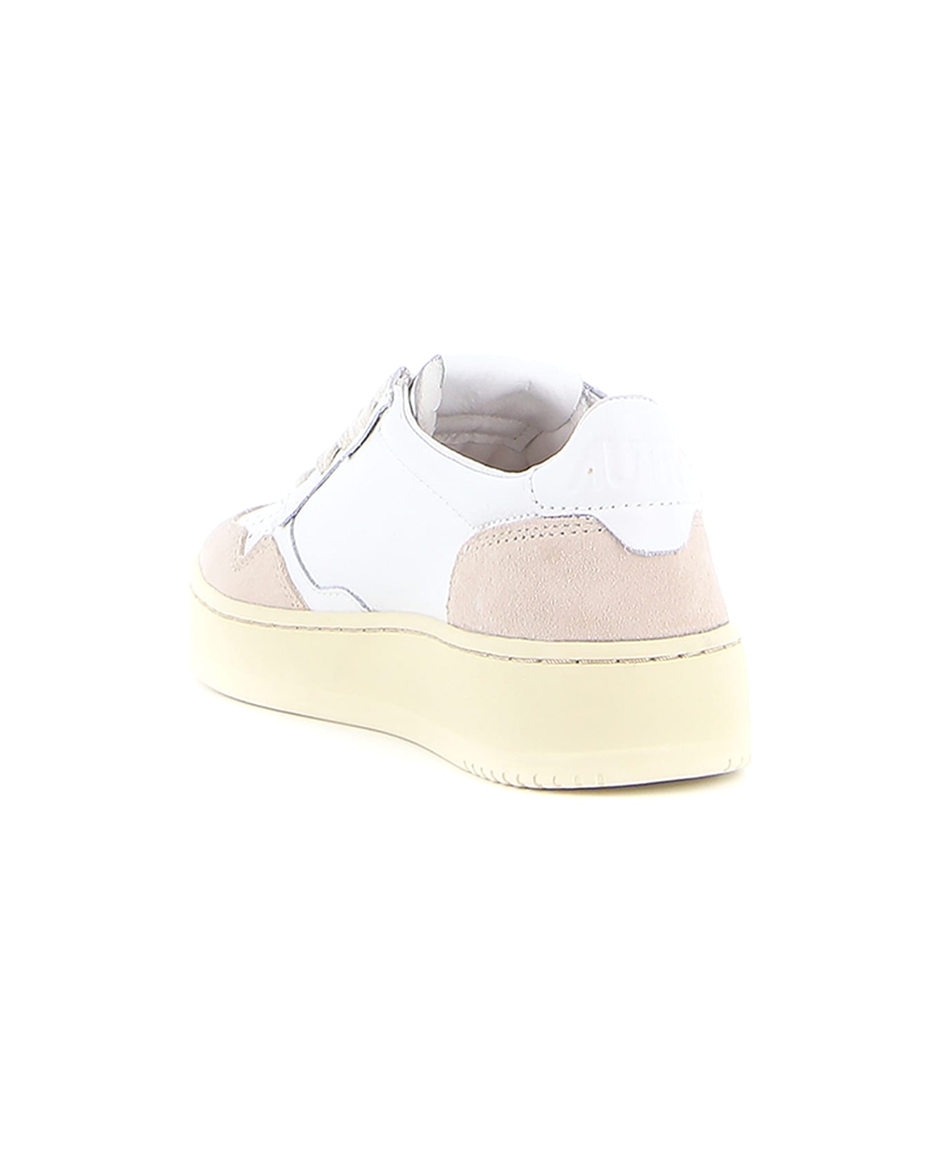 Autry Medalist Lowleat Suede White - White スニーカー