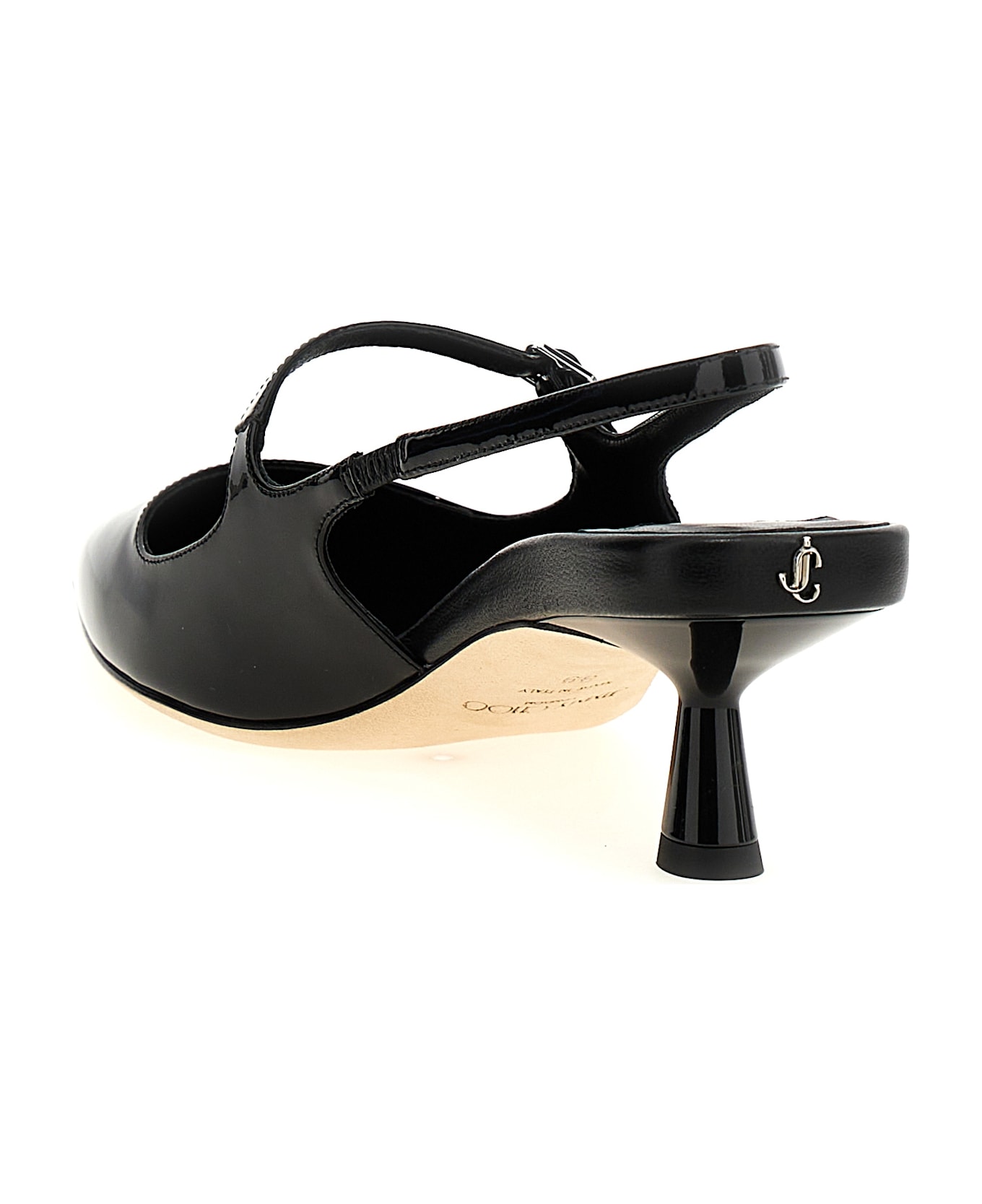 Jimmy Choo 'didi' Slingback - Black   ハイヒール