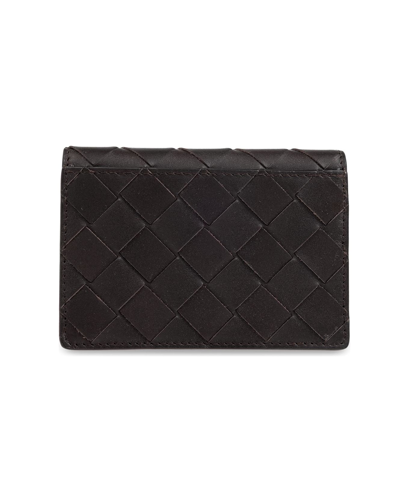 Bottega Veneta Leather Wallet - BROWN