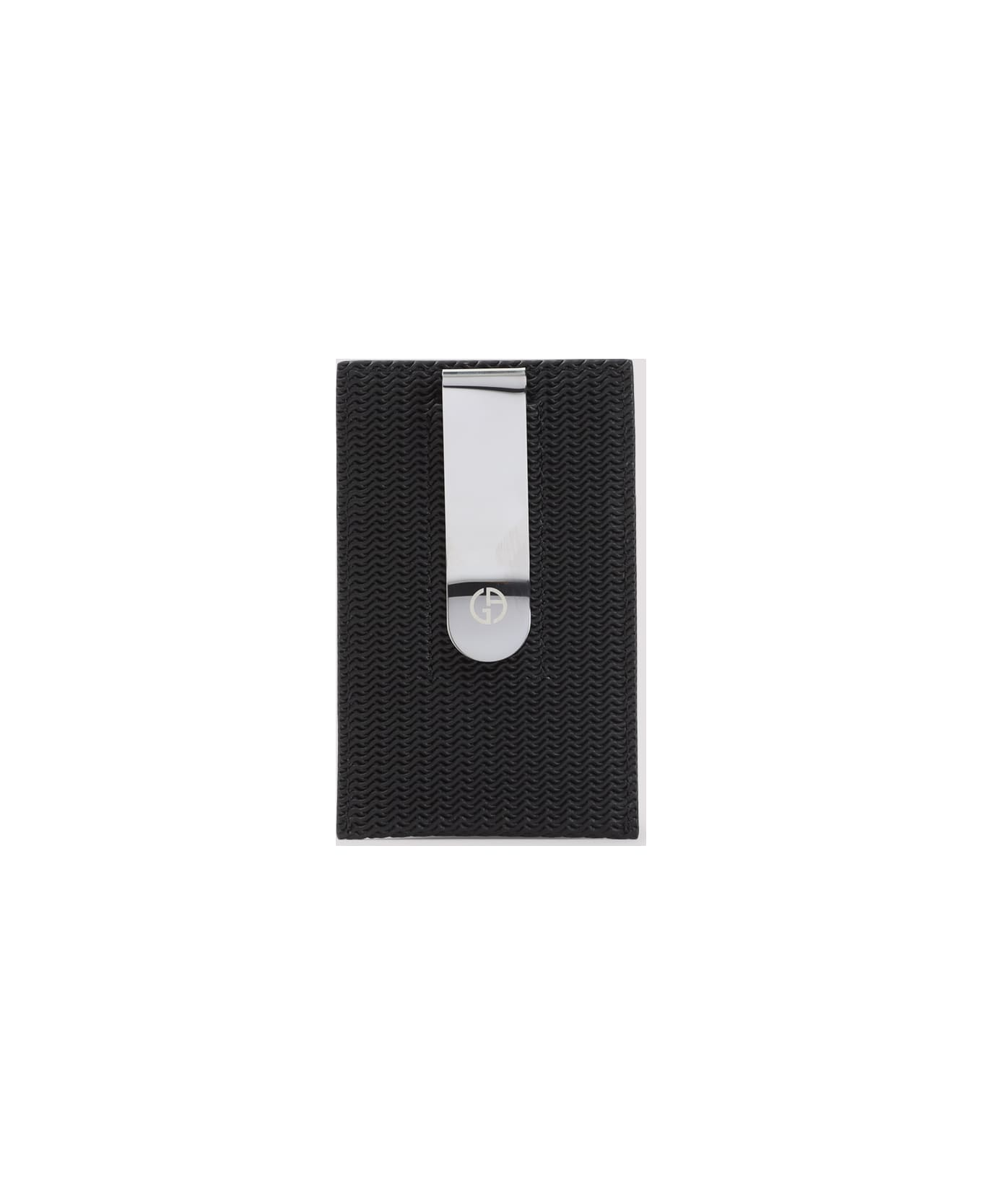Giorgio Armani Credit Card Holder - Nero