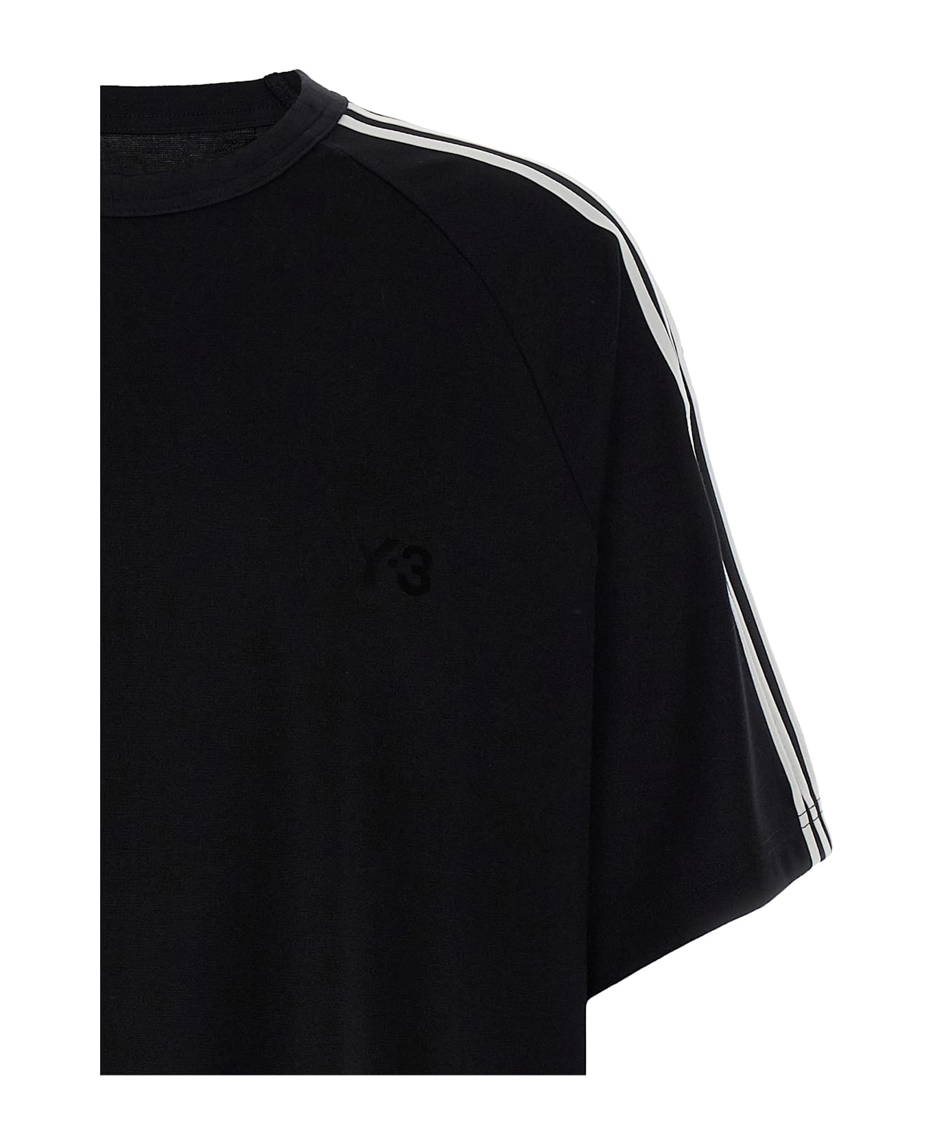 Y-3 
y-3 3 Strisce
 T-shirt - White/Black
