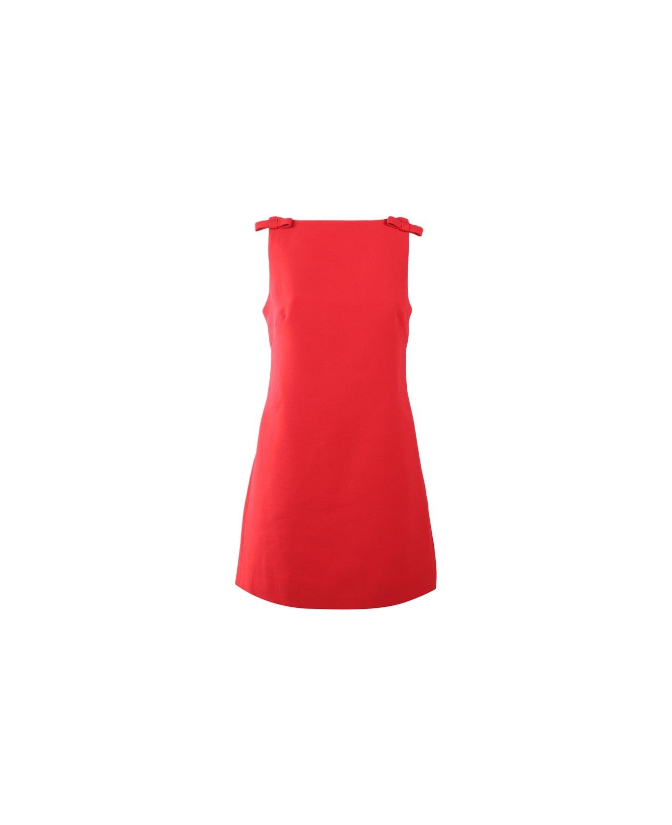 Valentino Sleeveless A-line Mini Dress - Red valentino