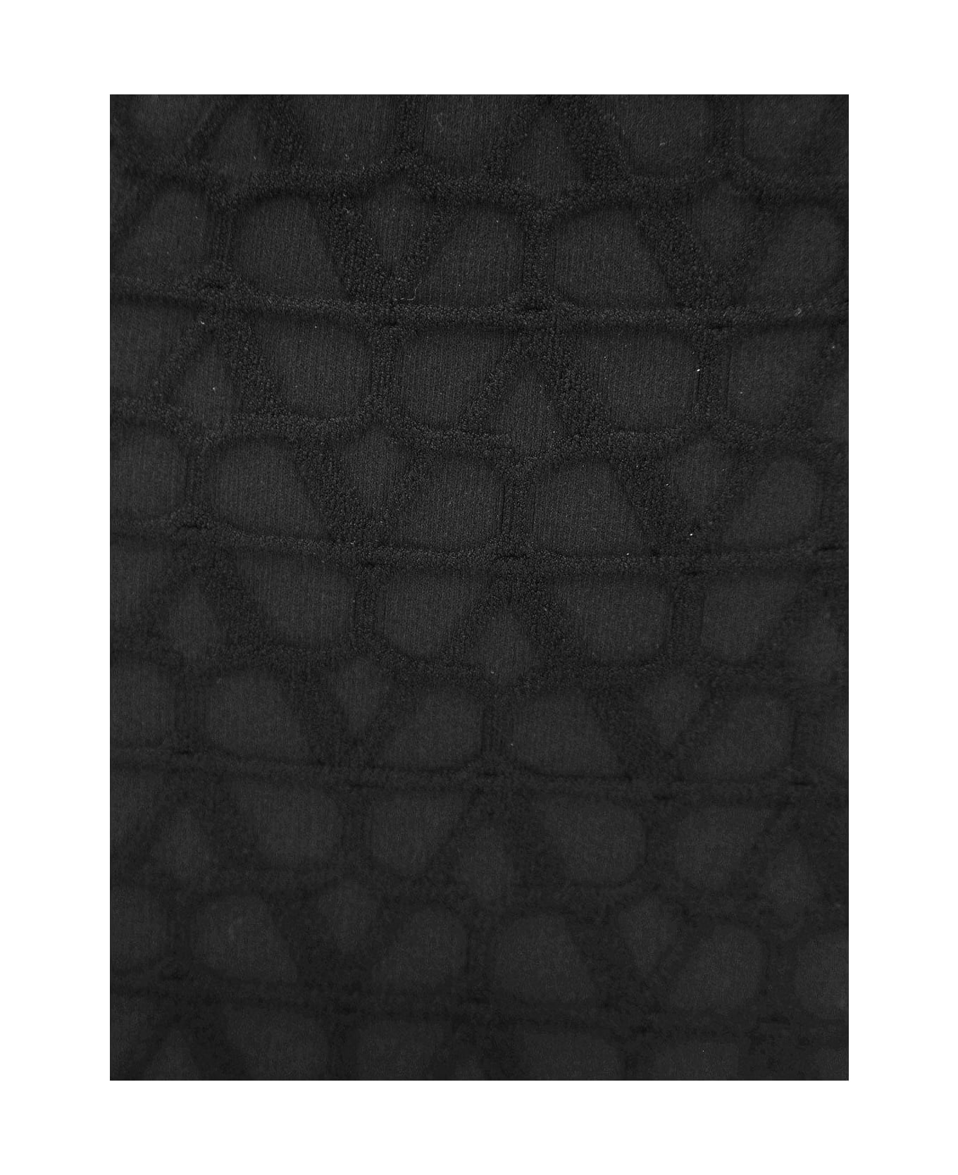 Valentino shift Toile Iconographe High-waist Midi Skirt - Black