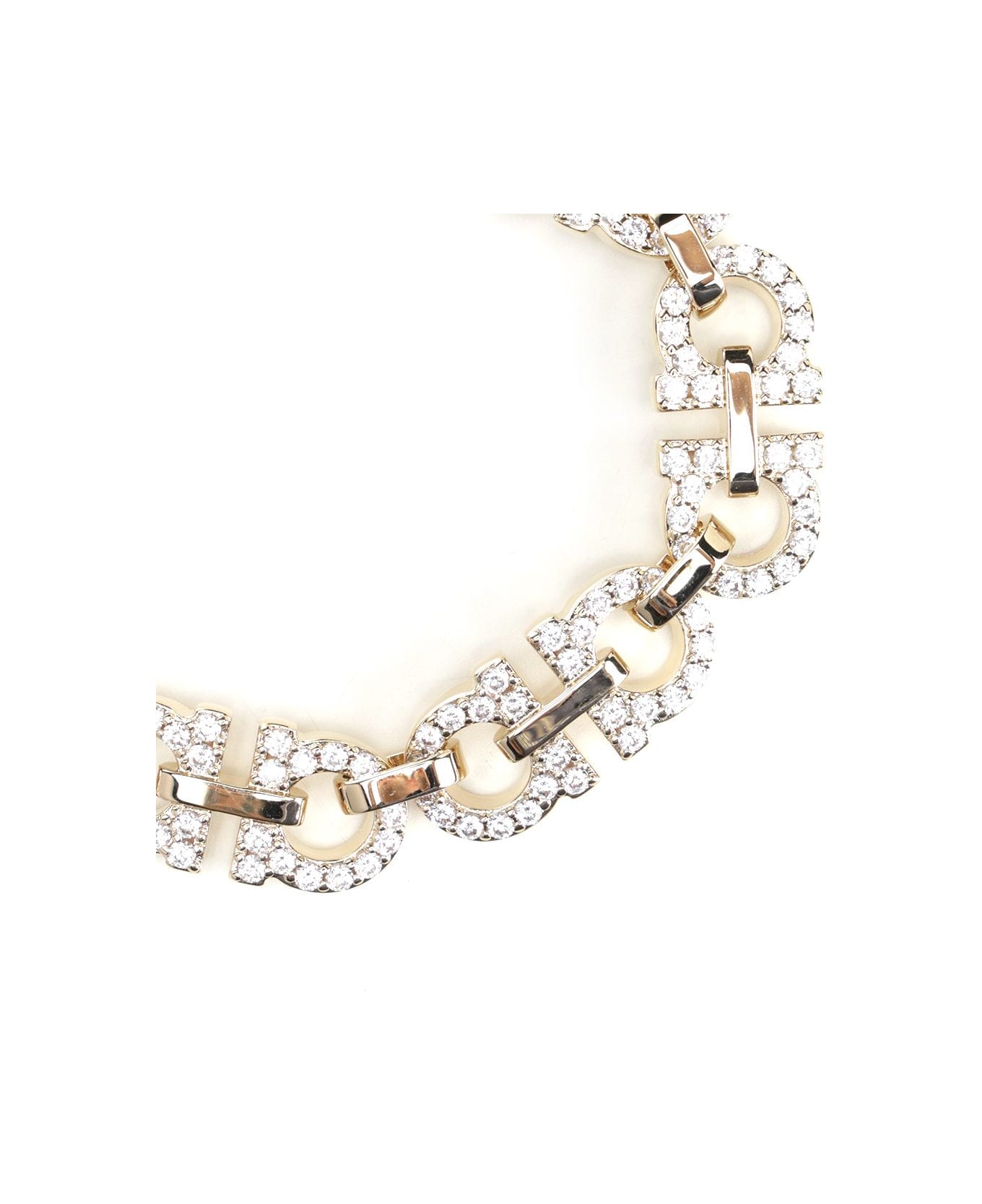 Ferragamo 
gancini
 Bracelet With Crystals
