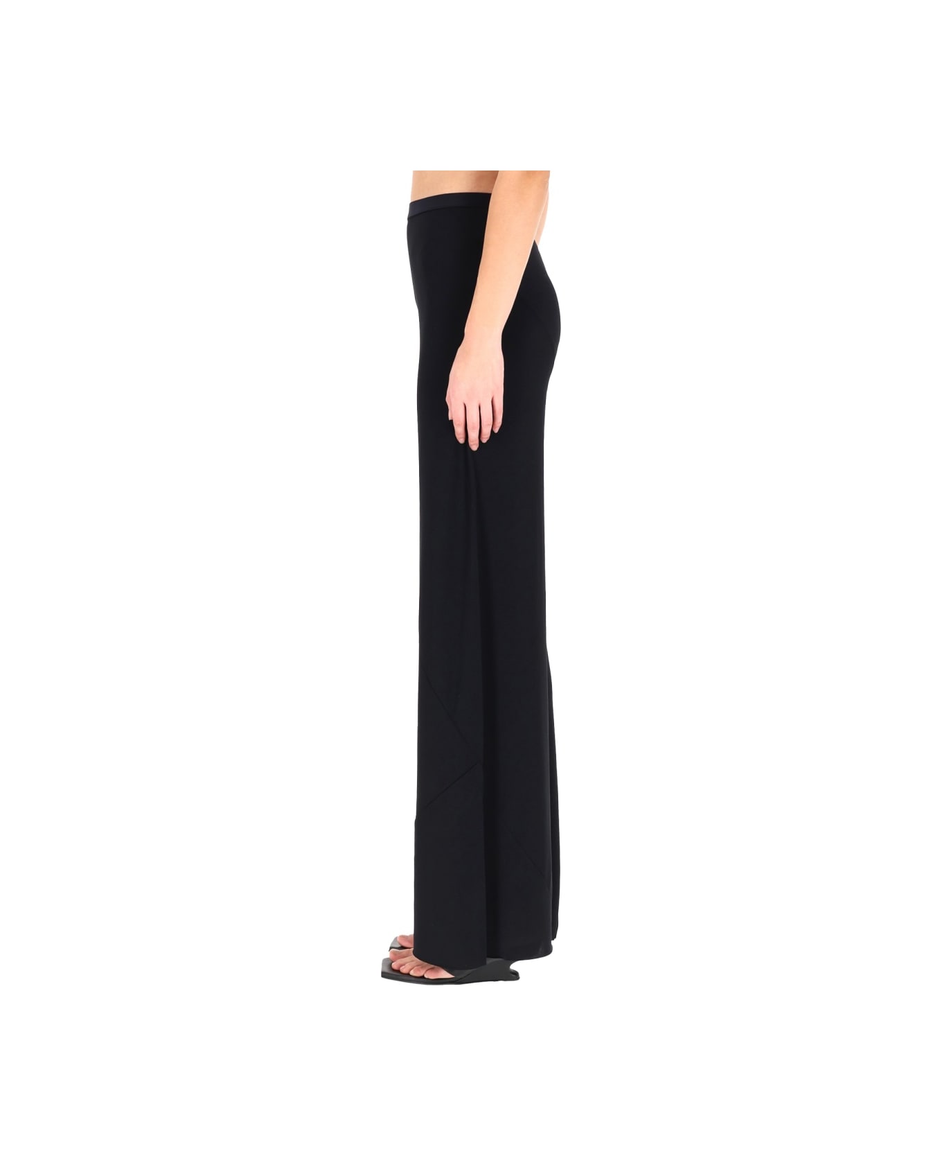 Rick Owens Lilies Pants "bias" - BLACK