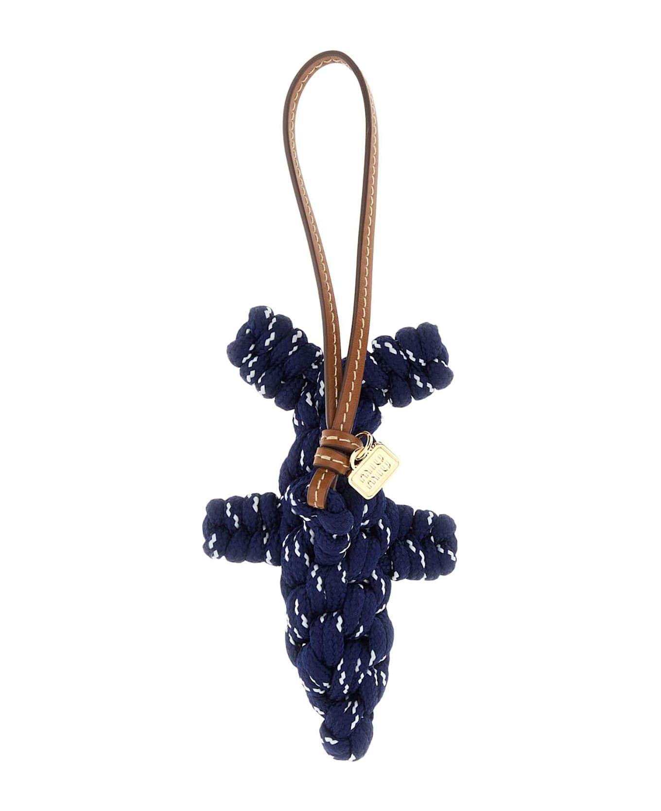 Miu Miu Multicolor Crochet Keyring - BALTICOBIANCO